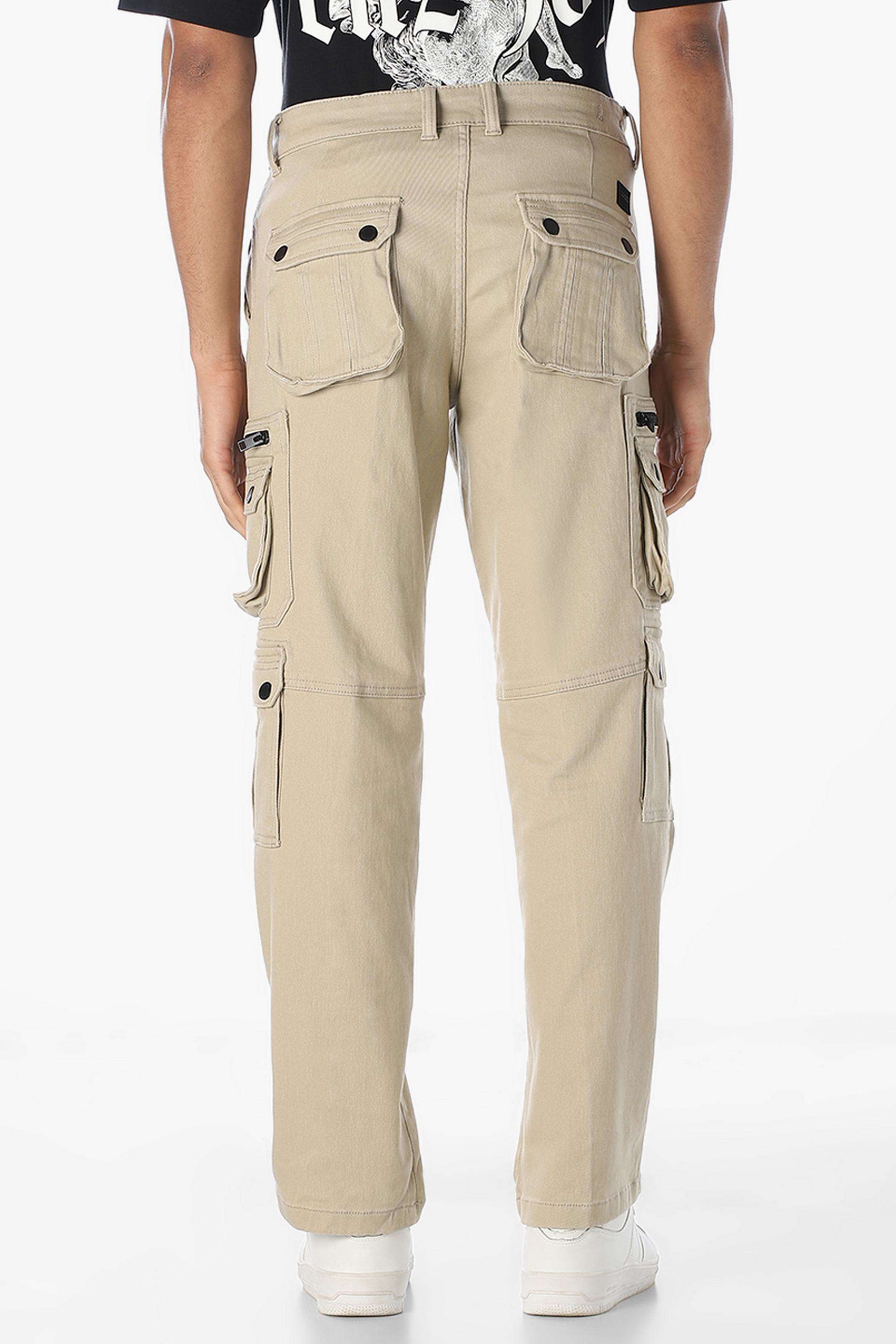 Solid-Cotton-Regular-Fit-Men-s-Trousers