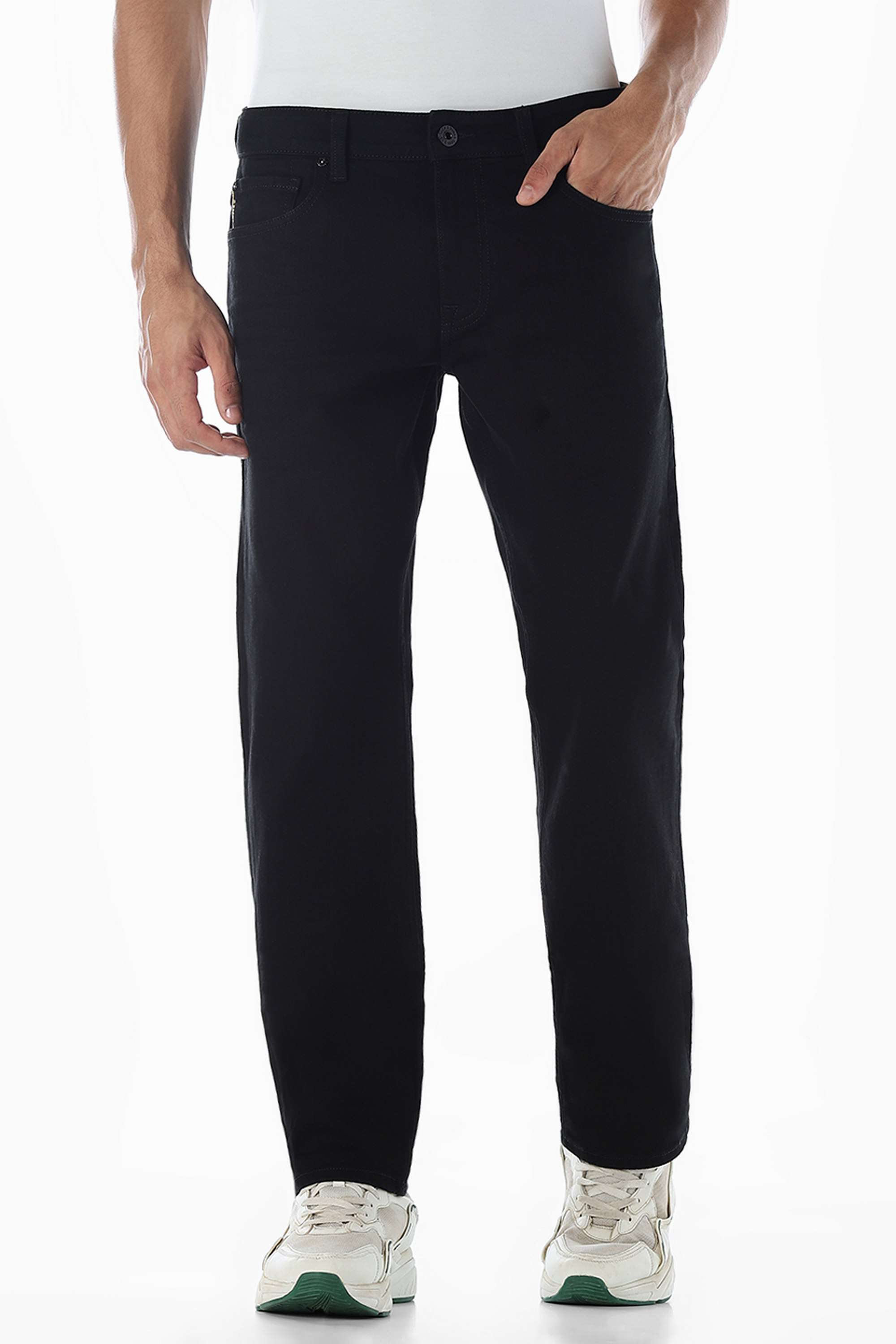 Light-Wash-Cotton-Regular-Fit-Men-s-Jeans