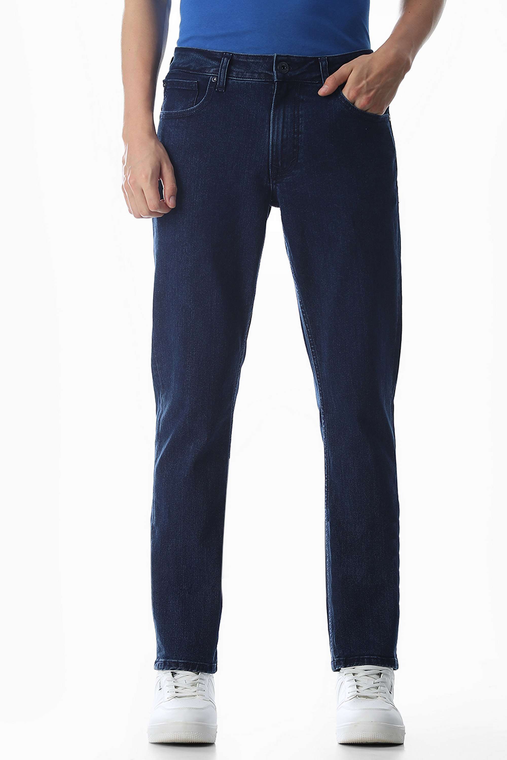 Light-Wash-Cotton-Slim-Fit-Men-s-Jeans