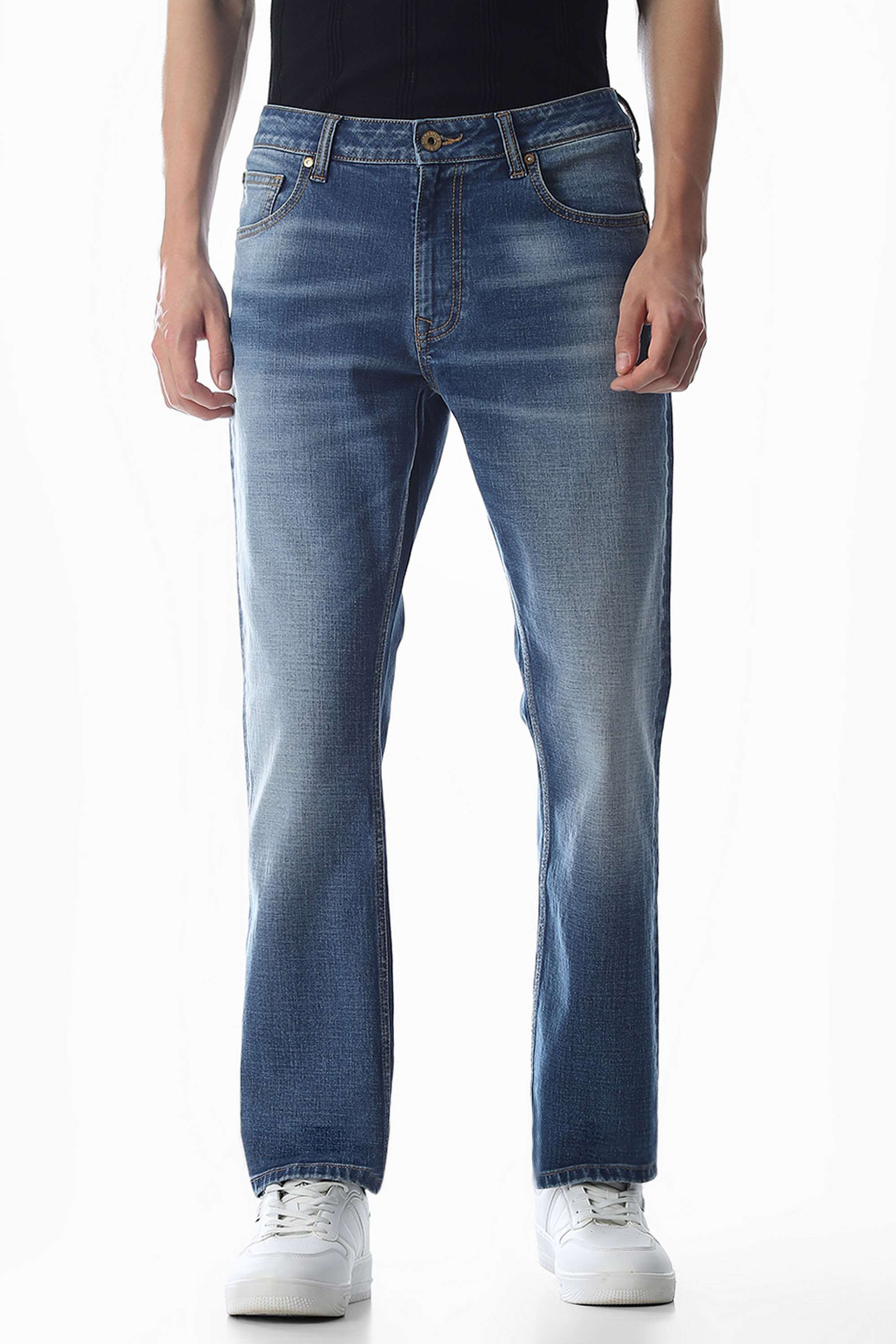 Light-Wash-Cotton-Regular-Fit-Men-s-Jeans