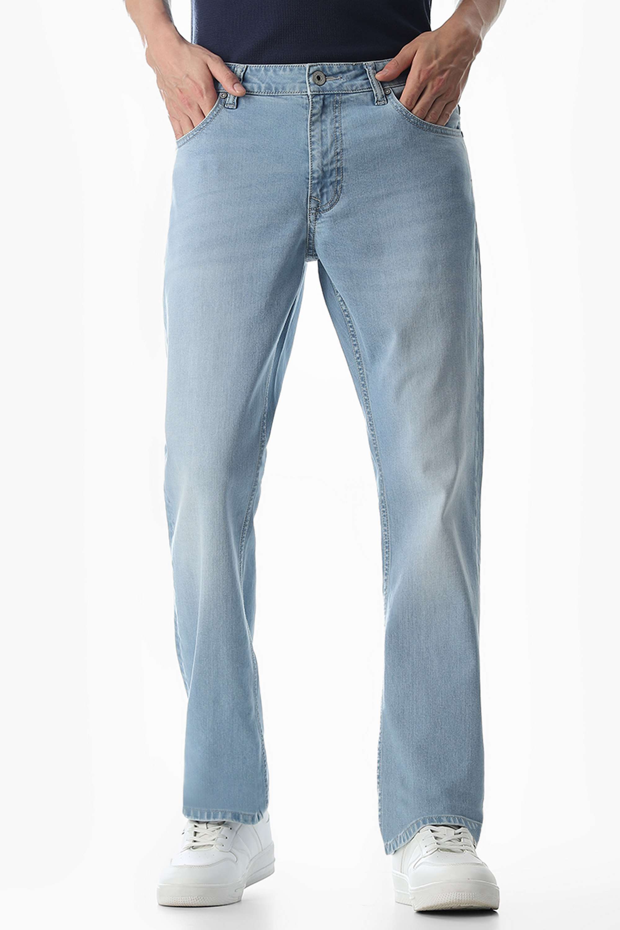 Light-Wash-Cotton-Regular-Fit-Men-s-Jeans