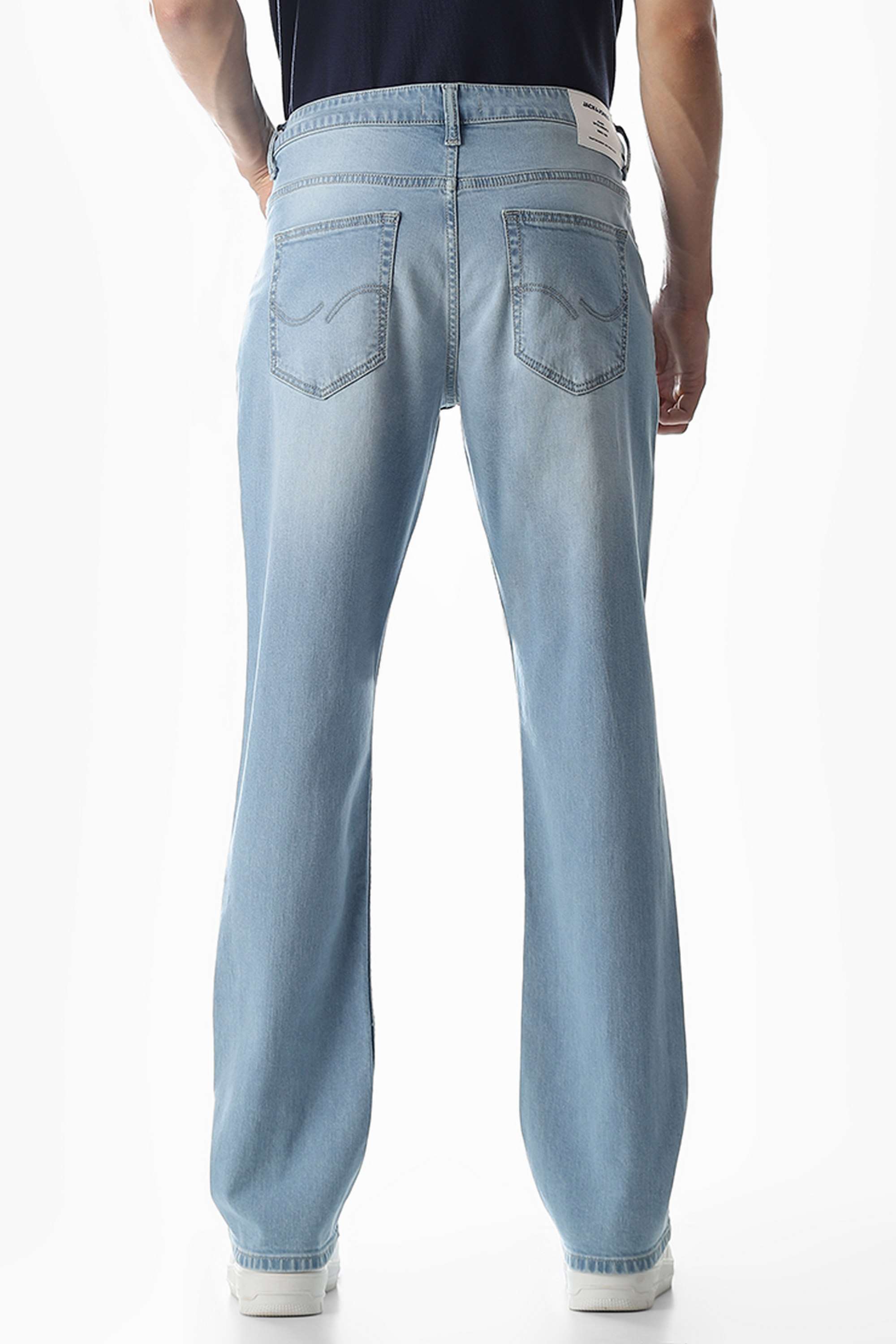 Light-Wash-Cotton-Regular-Fit-Men-s-Jeans