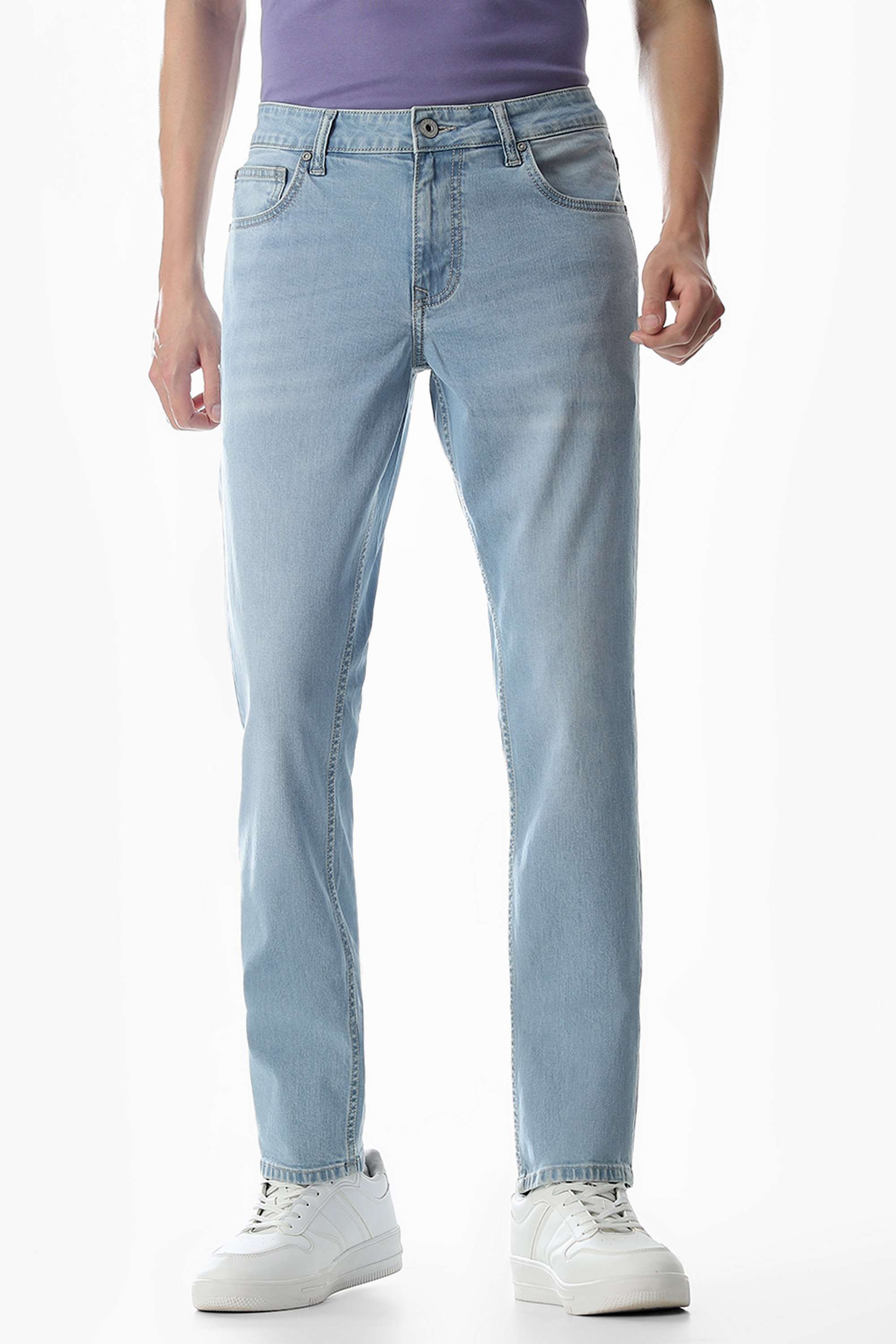 Light-Wash-Cotton-Slim-Fit-Men-s-Jeans