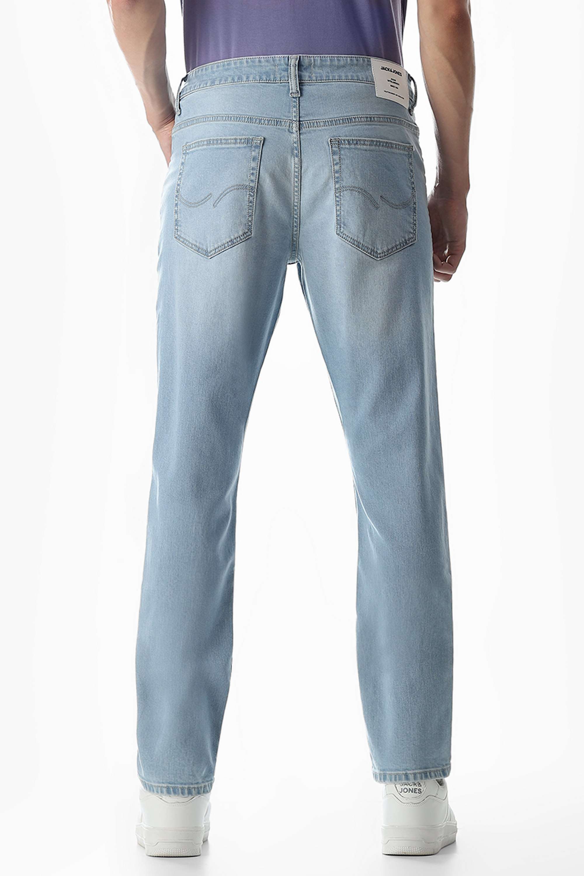Light-Wash-Cotton-Slim-Fit-Men-s-Jeans