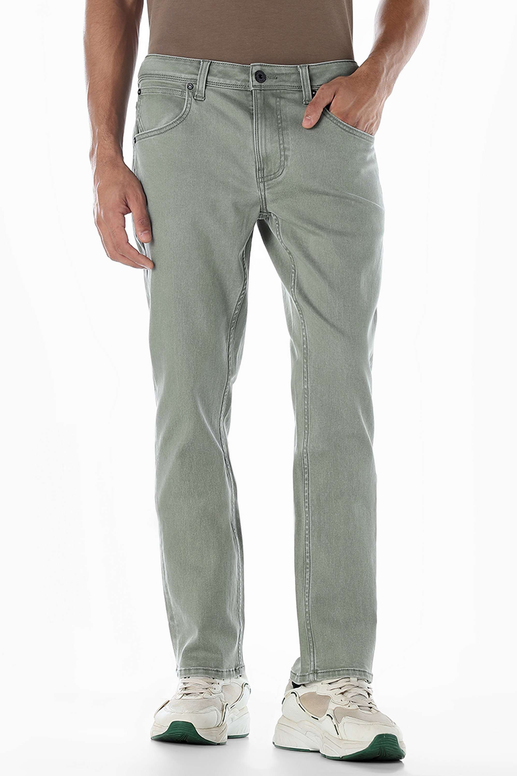 Light-Wash-Cotton-Straight-Fit-Men-s-Jeans