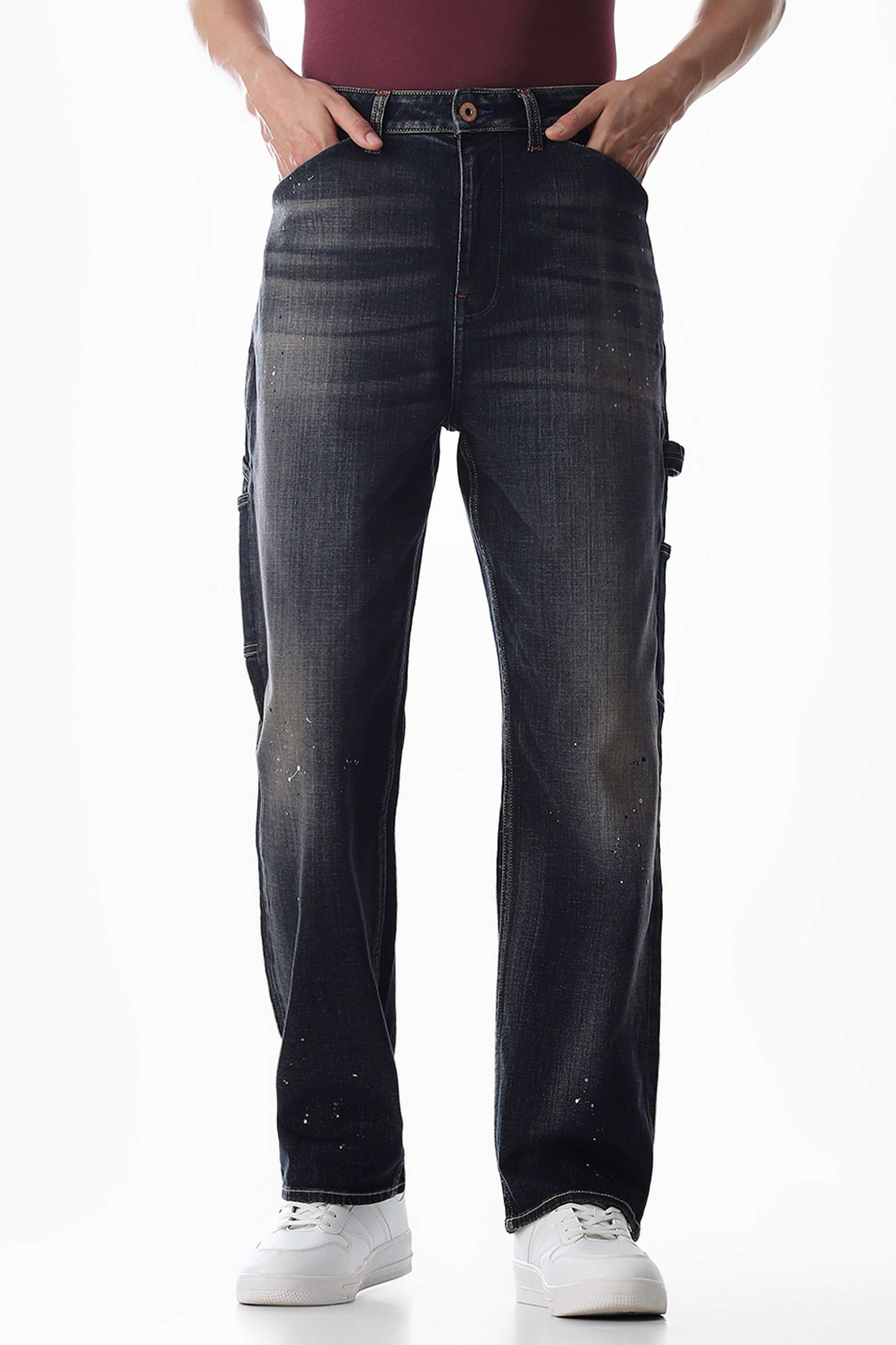 Light-Wash-Cotton-Regular-Fit-Men-s-Jeans