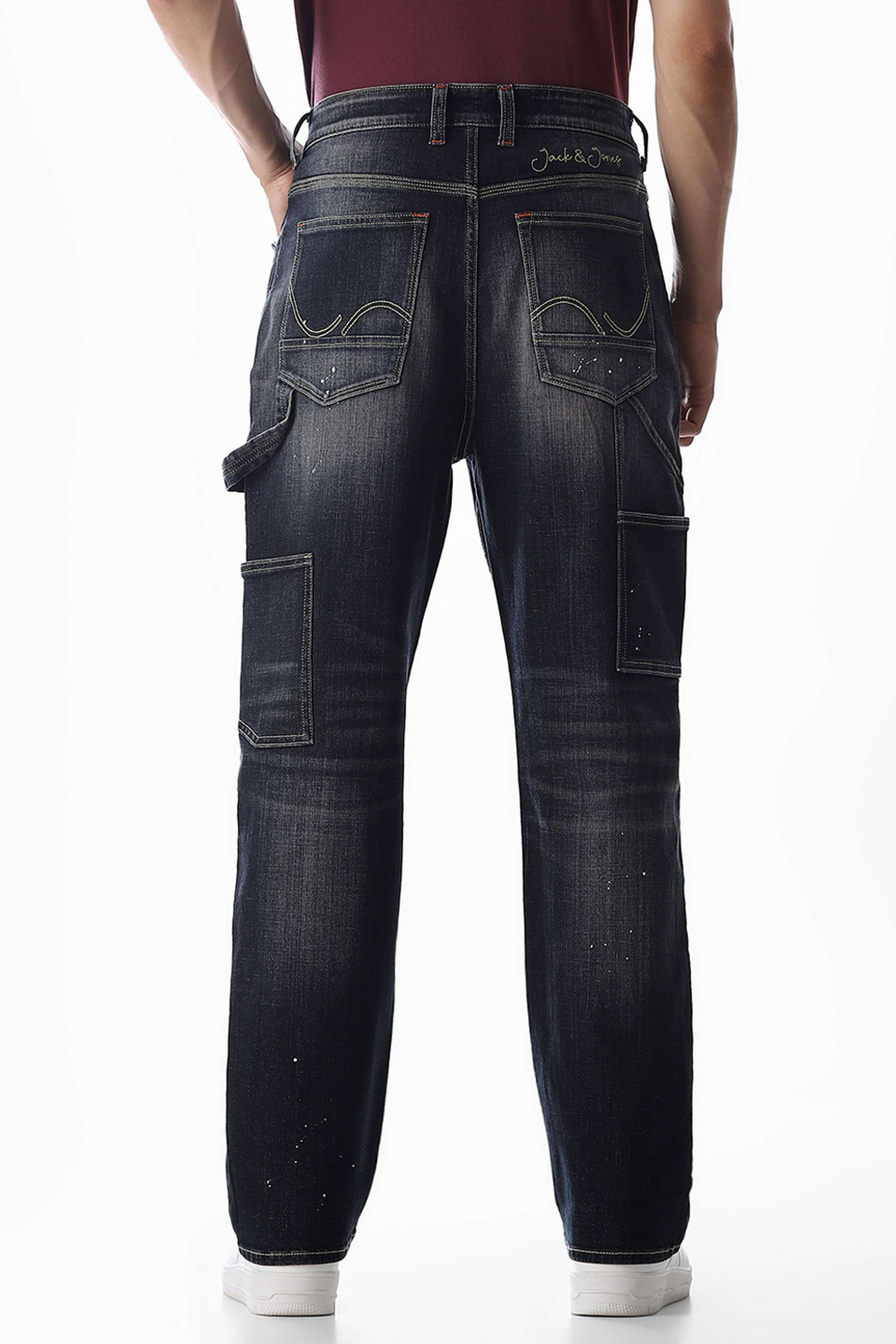 Light-Wash-Cotton-Regular-Fit-Men-s-Jeans