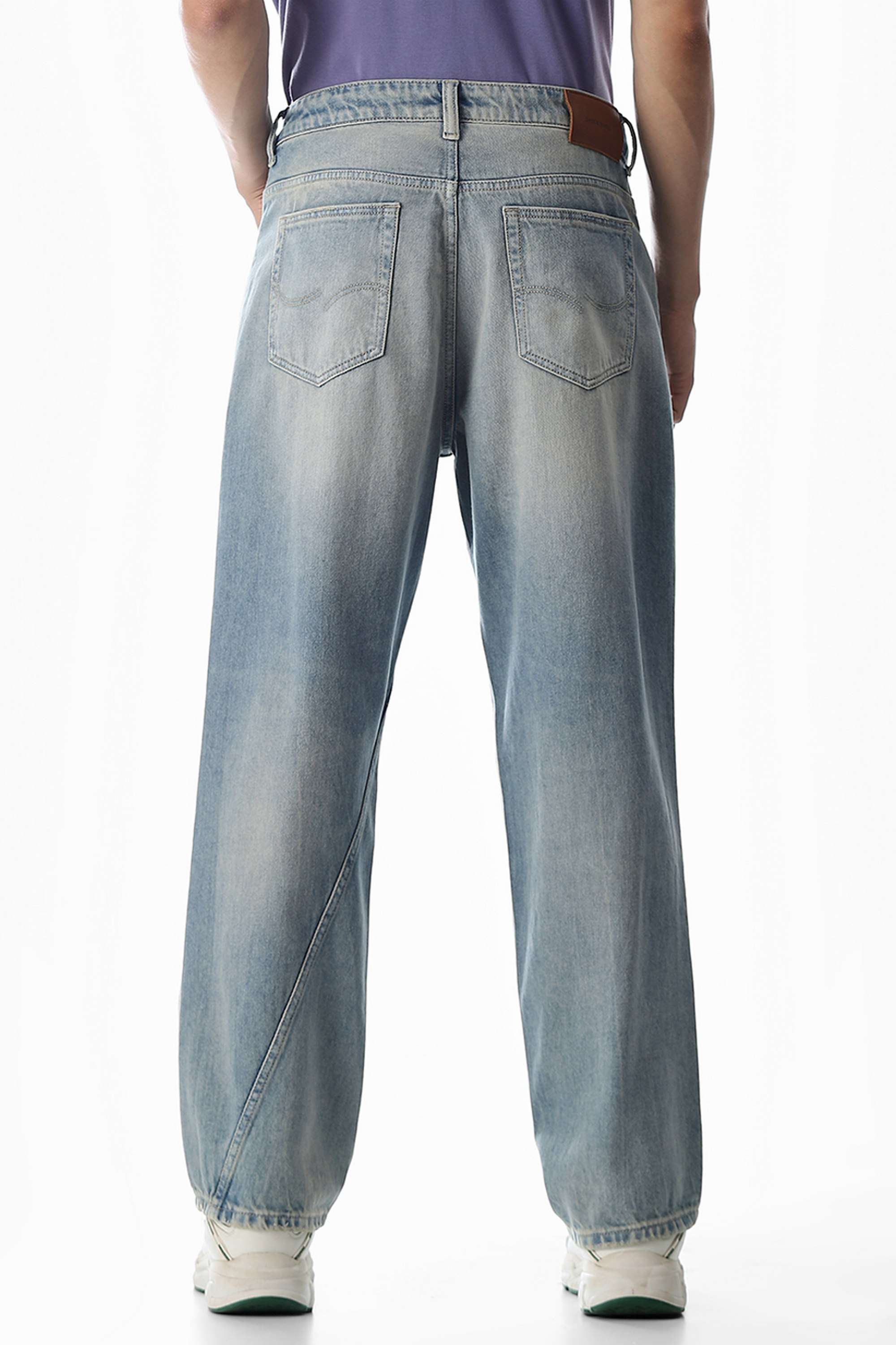 Light-Wash-Cotton-Regular-Fit-Men-s-Jeans