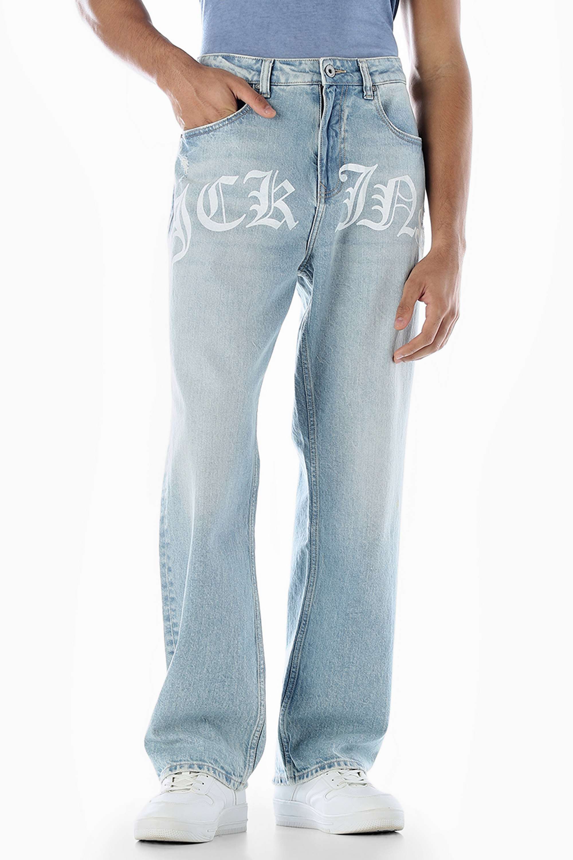 Light-Wash-Cotton-Regular-Fit-Men-s-Jeans