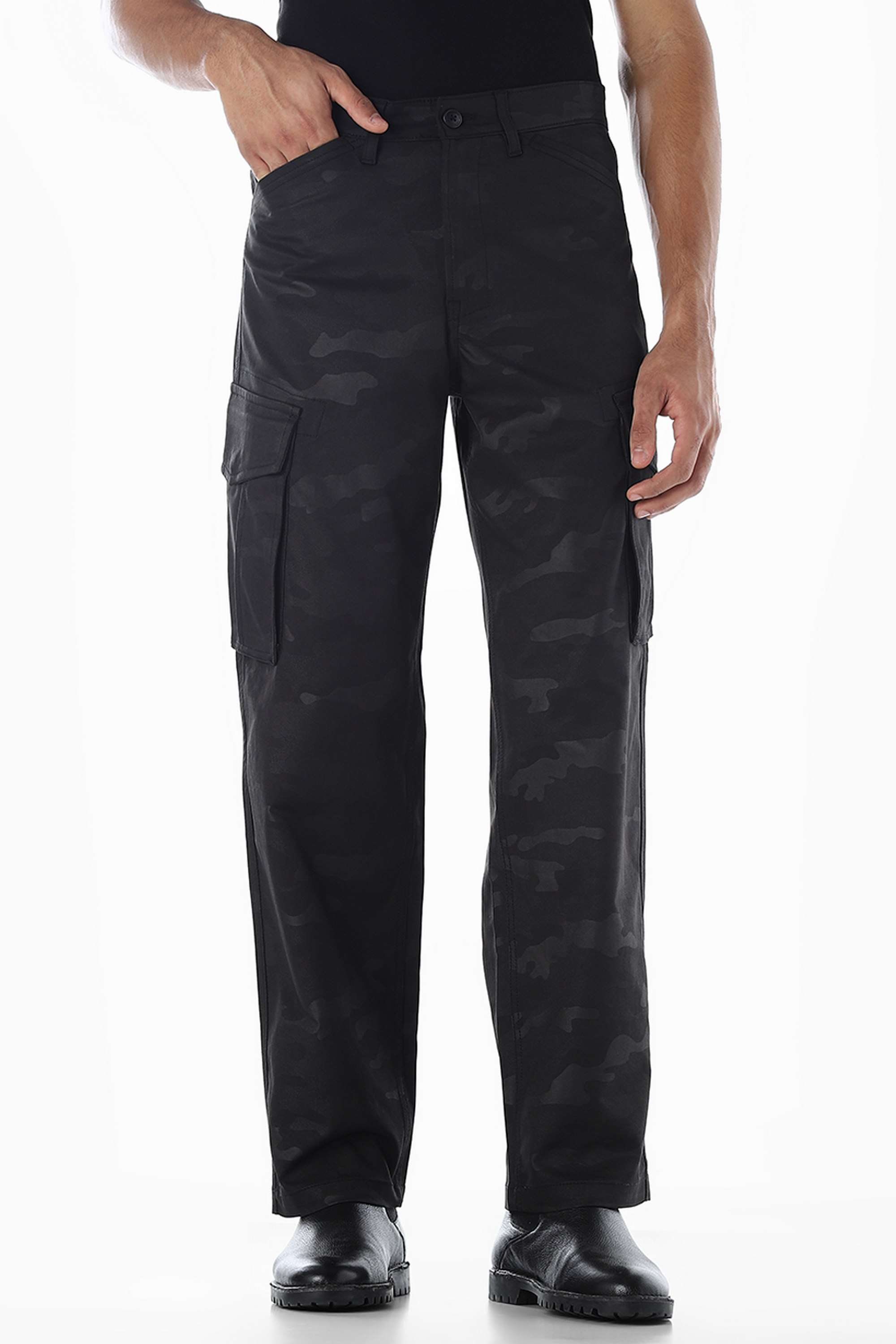 Printed-Regular-Fit-Polyester-Men-s-Casual-Wear-Trousers