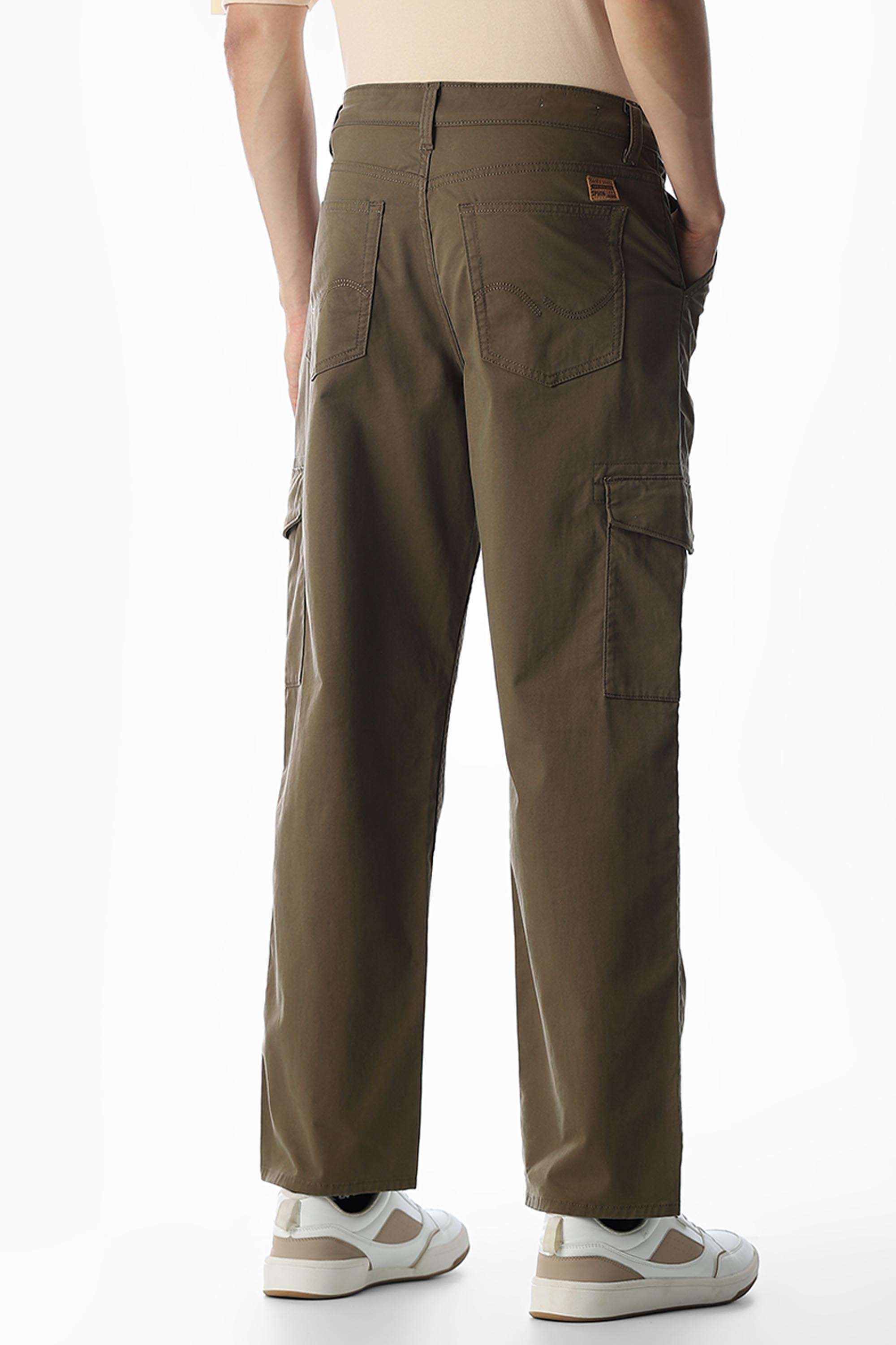 Solid-Cotton-Regular-Fit-Men-s-Casual-Trousers