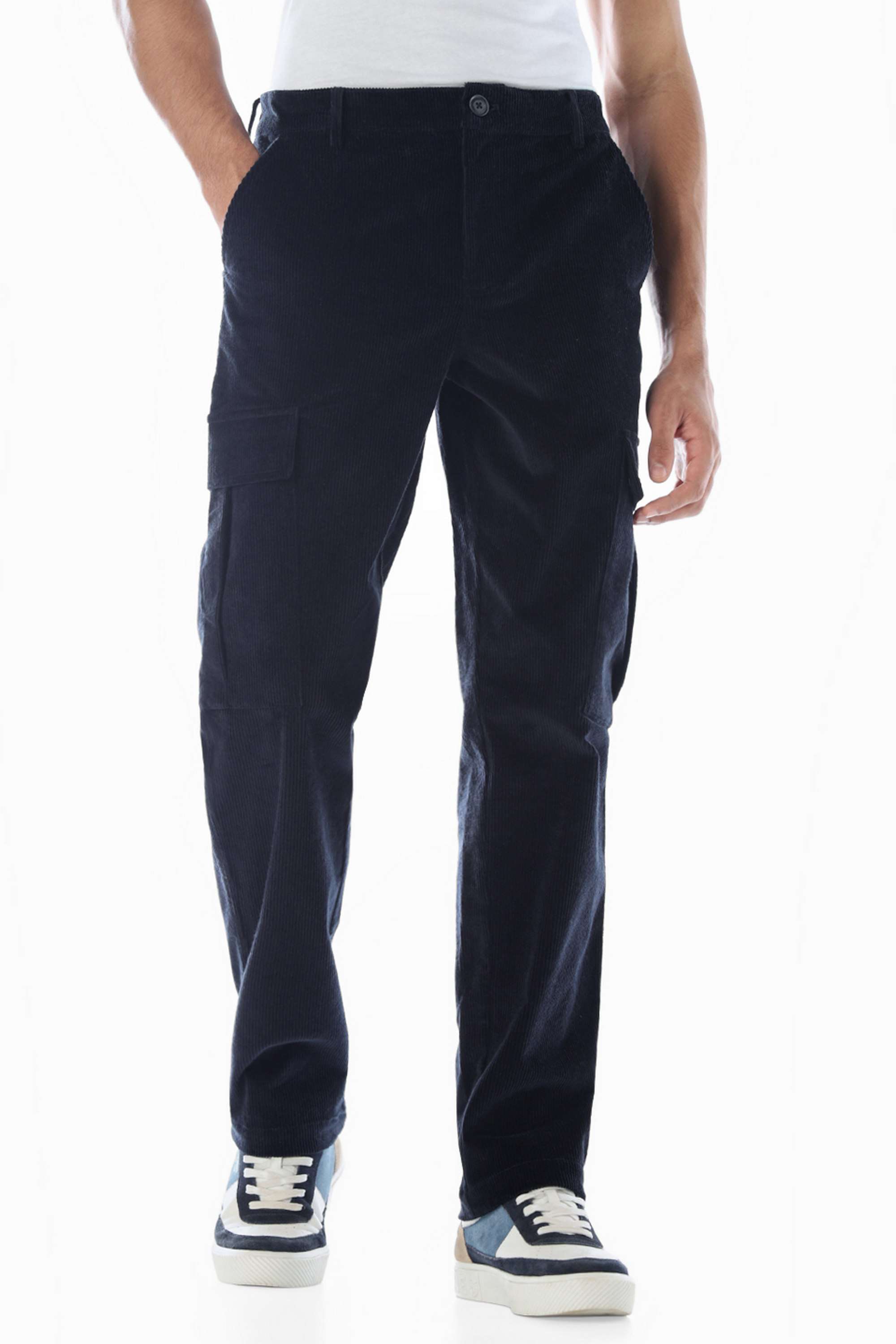 Solid-Cotton-Regular-Fit-Men-Trousers