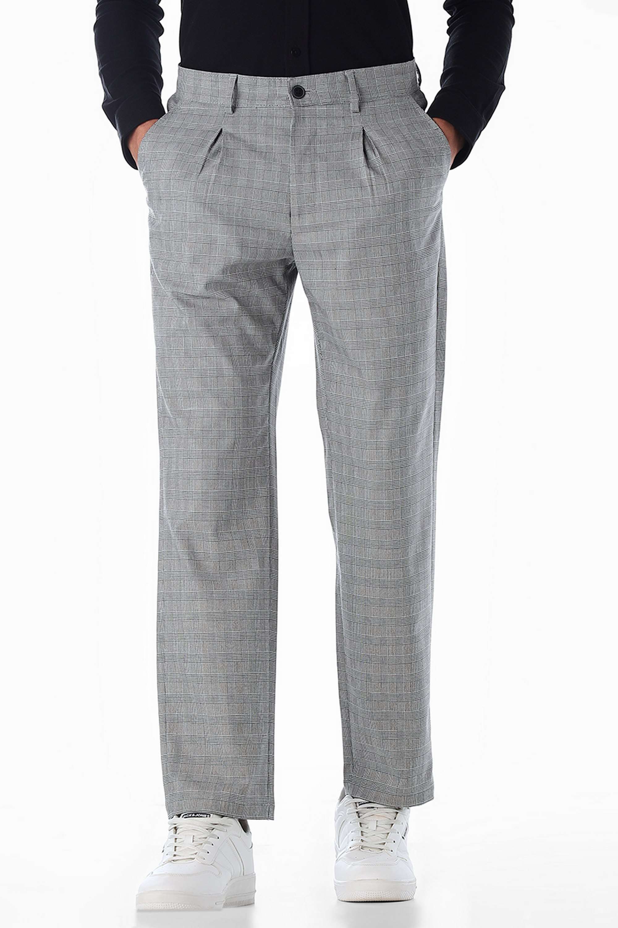 Solid-Polyester-Slim-Fit-Men-Trousers