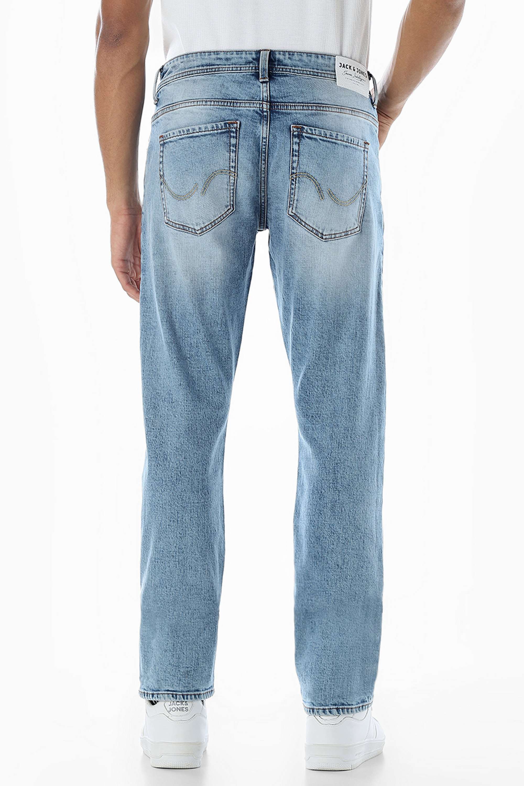Light-Wash-Cotton-Regular-Fit-Men-s-Jeans