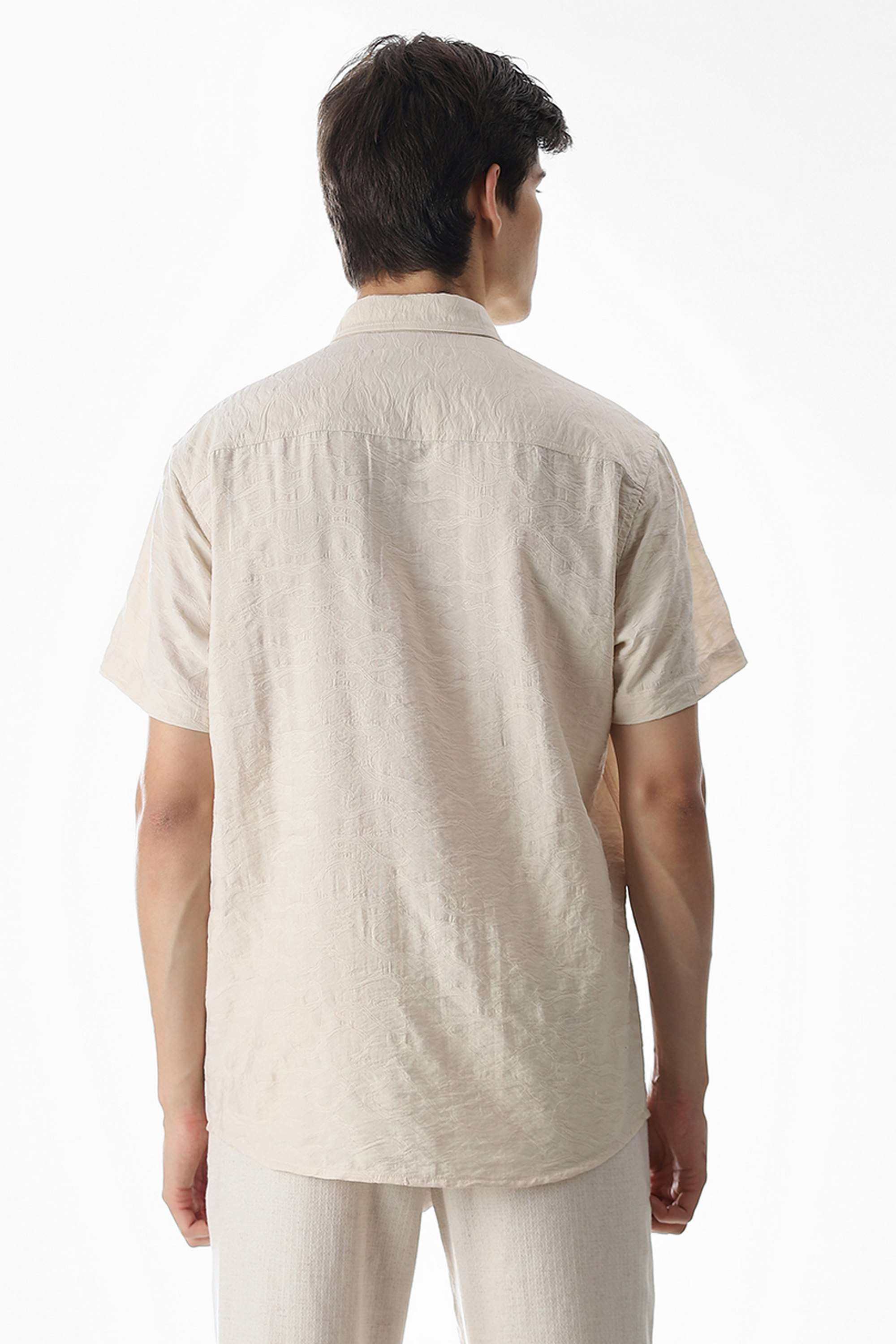 Solid-Viscose-Regular-Fit-Men-s-Shirt