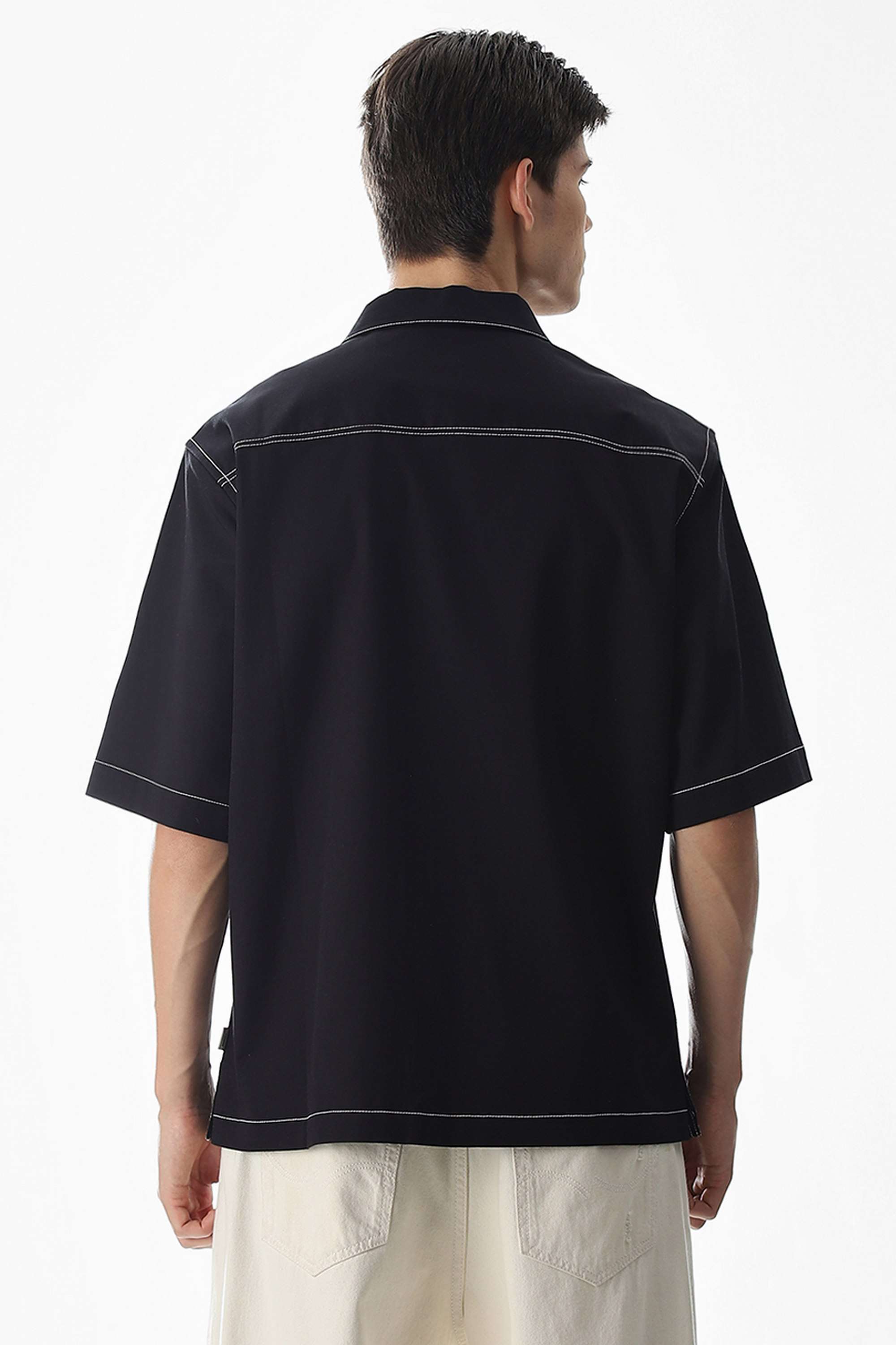 Solid-Cotton-Men-s-Shirt