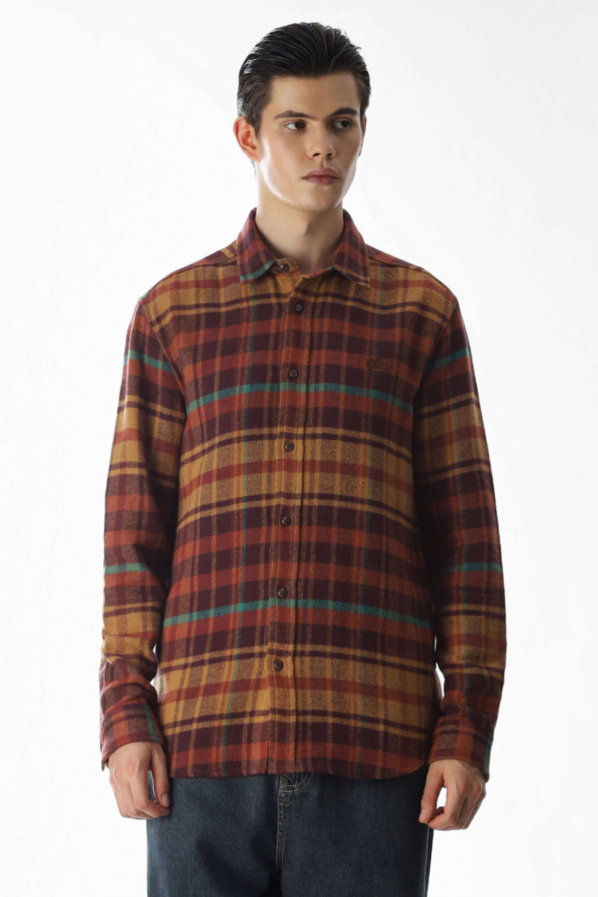 Checks-Cotton-Regular-Fit-Men-s-Shirt