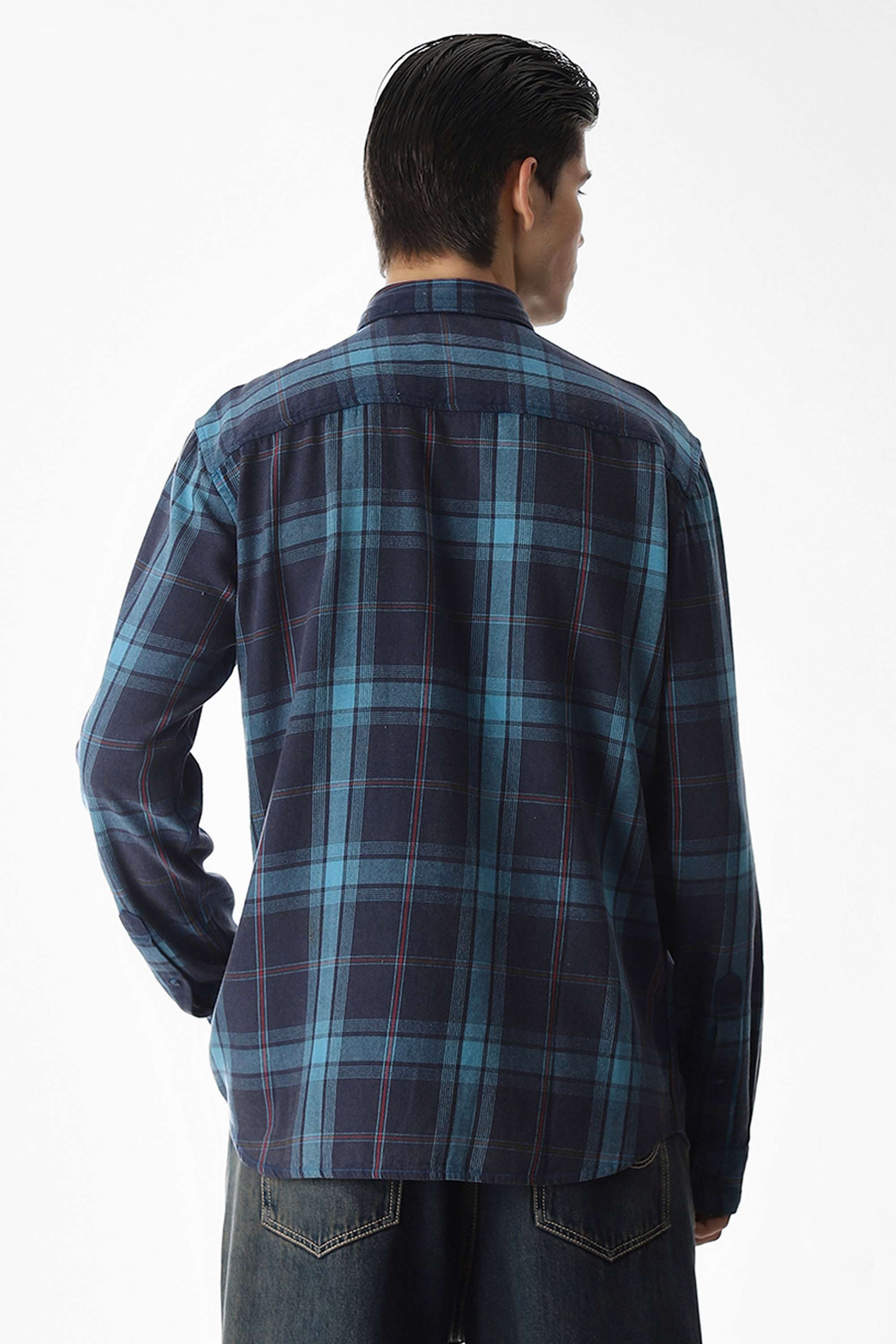 Checks-Cotton-Men-s-Casual-Wear-Shirt