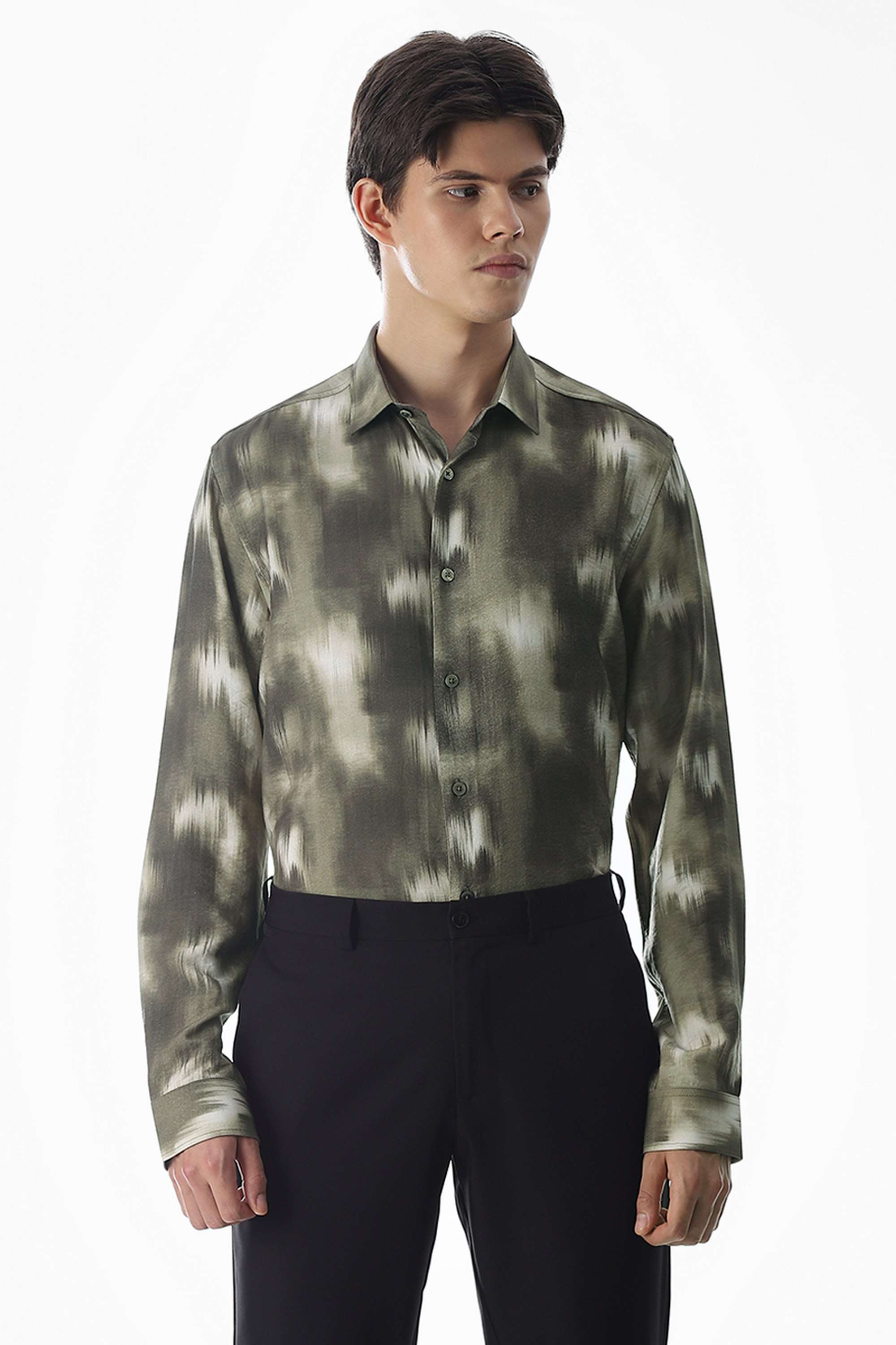 Printed-Cotton-Slim-Fit-Men-Formal-Wear-Shirt
