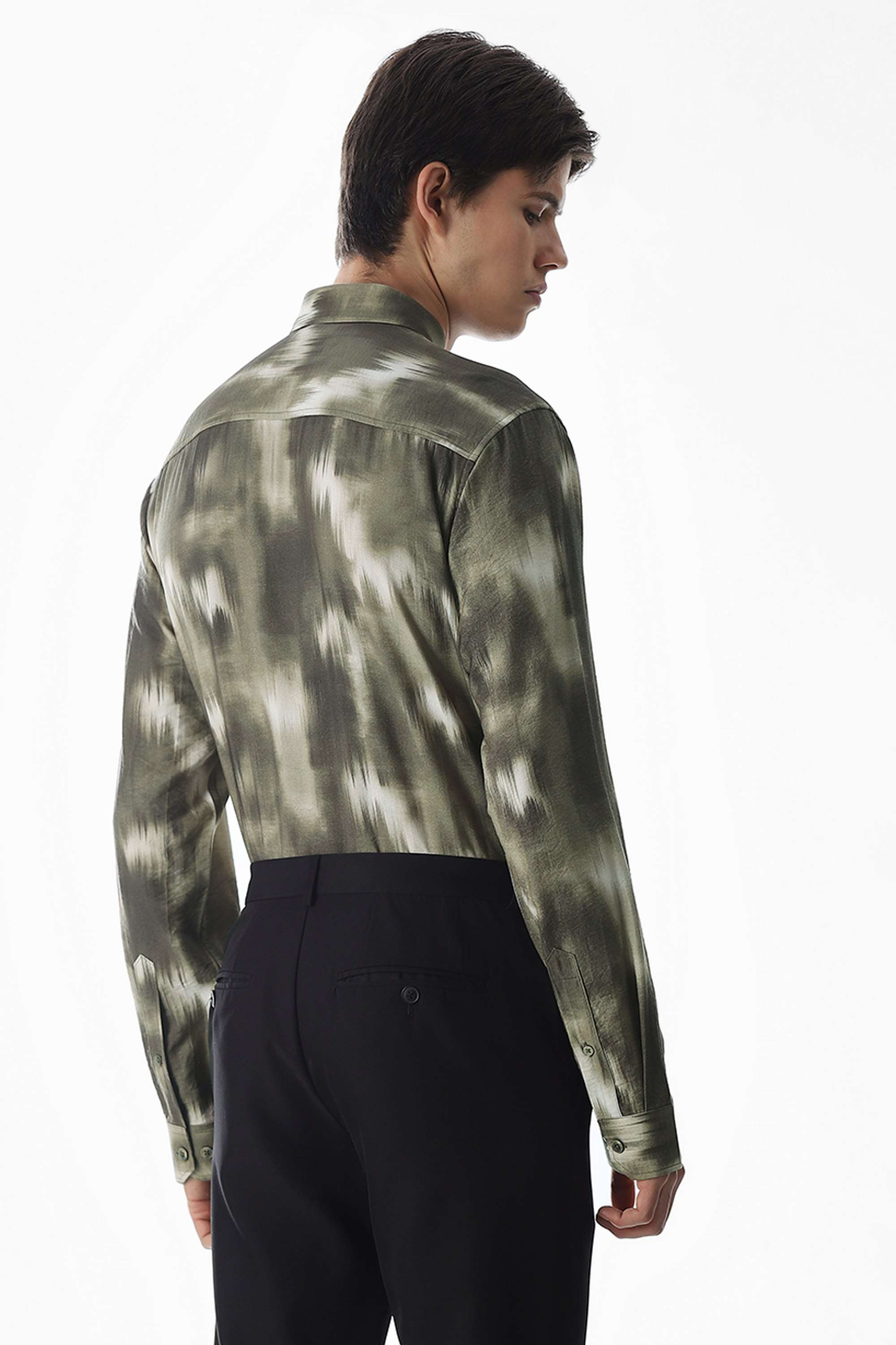 Printed-Cotton-Slim-Fit-Men-Formal-Wear-Shirt