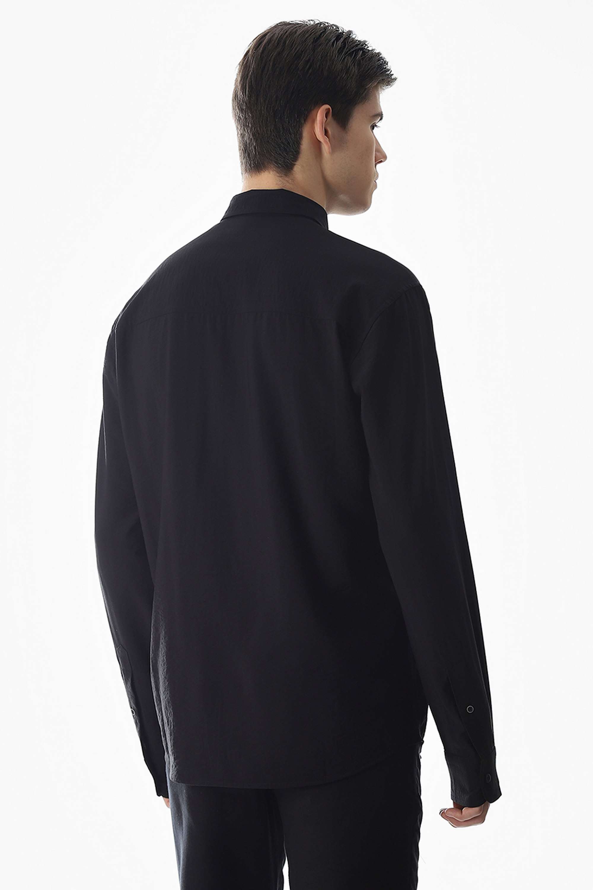 Embroidered-Viscose-Slim-Fit-Men-s-Shirt