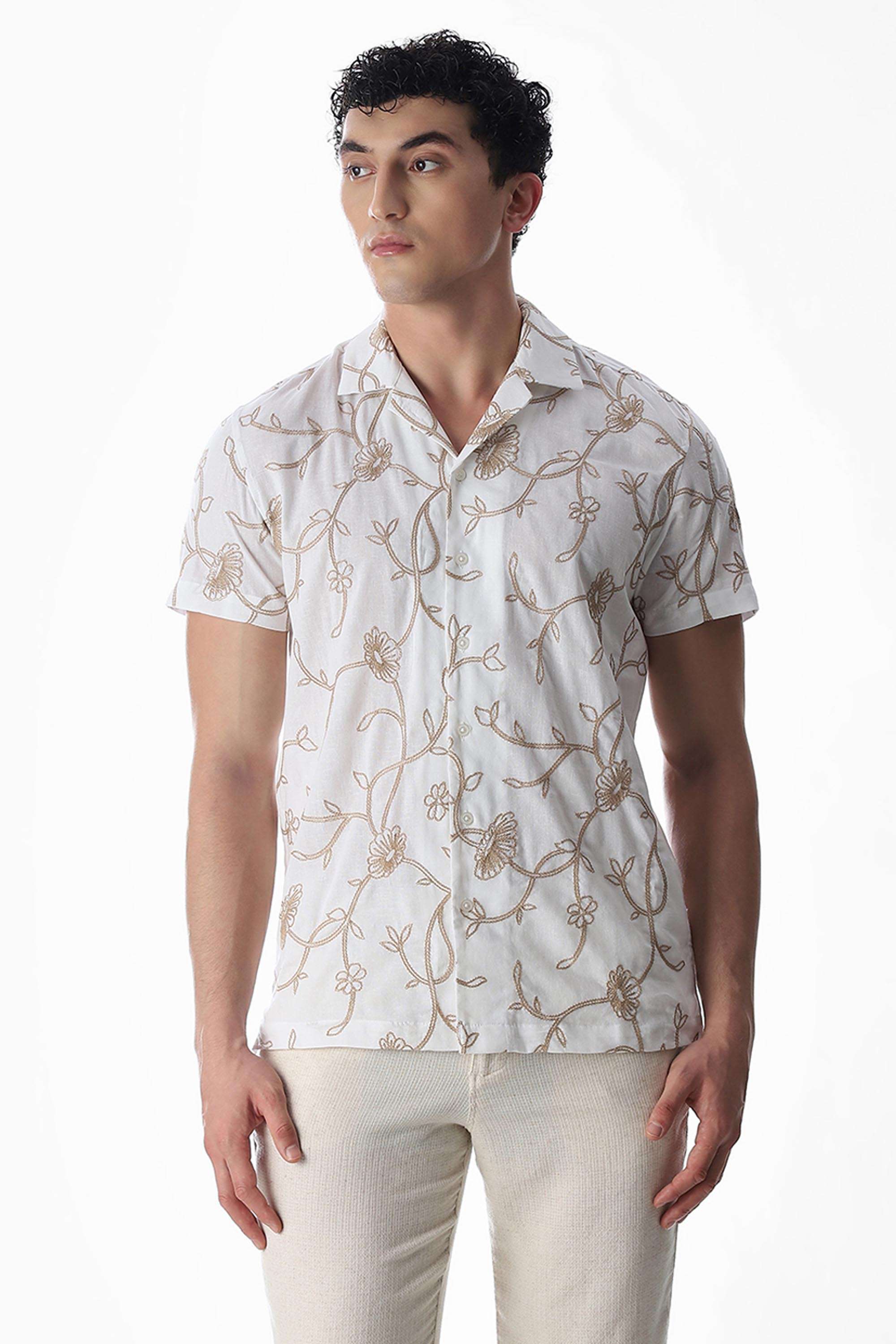 Embroidered-Cotton-Regular-Fit-Men-s-Casual-Shirt