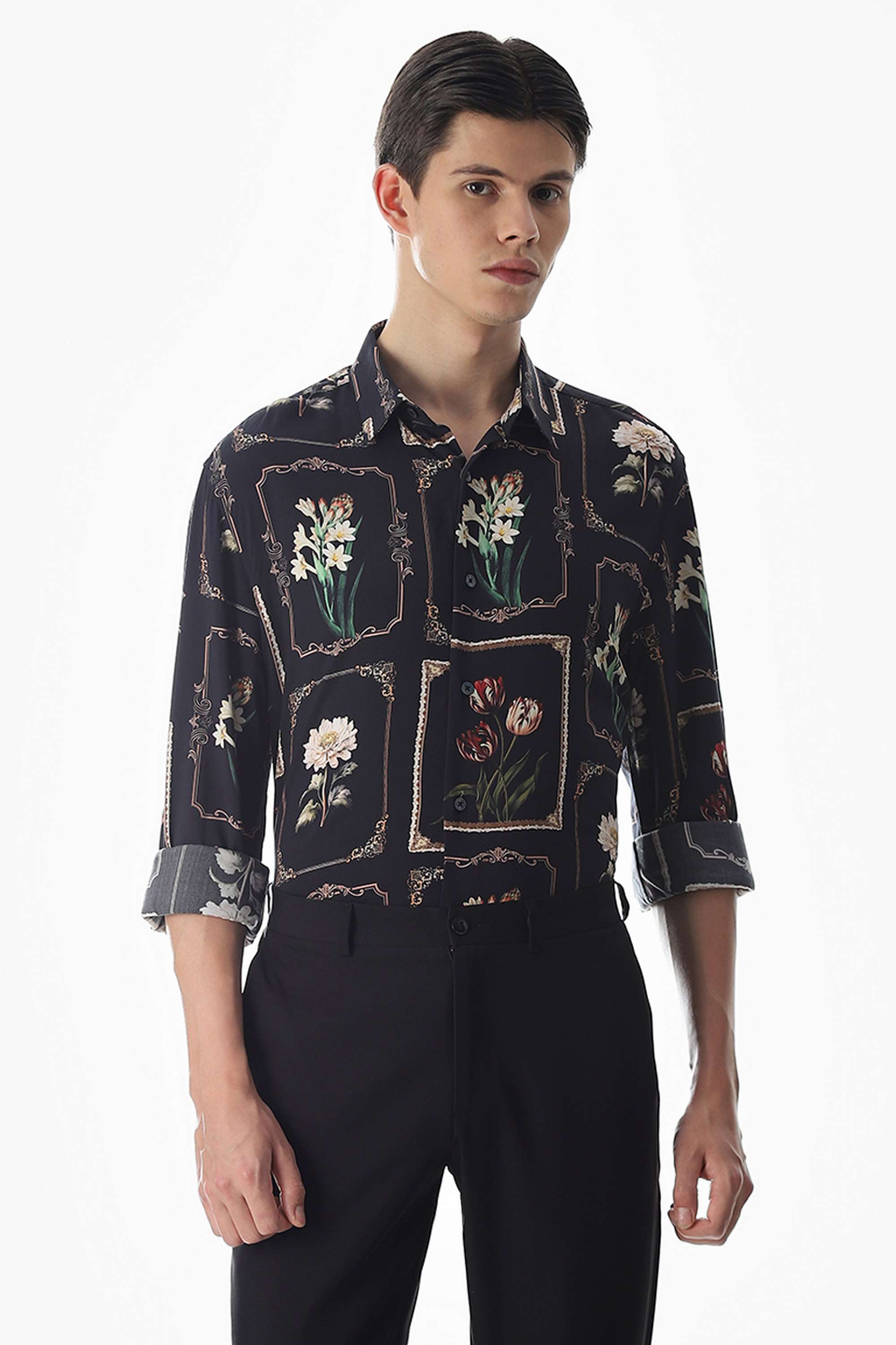 Printed-Viscose-Slim-Fit-Men-s-Shirt