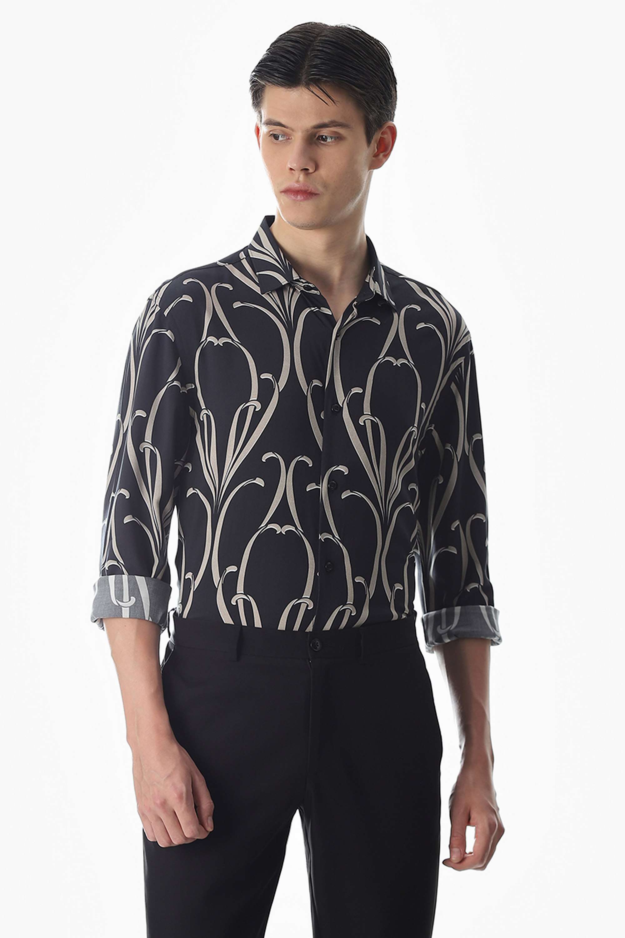 Printed-Viscose-Slim-Fit-Men-s-Shirt