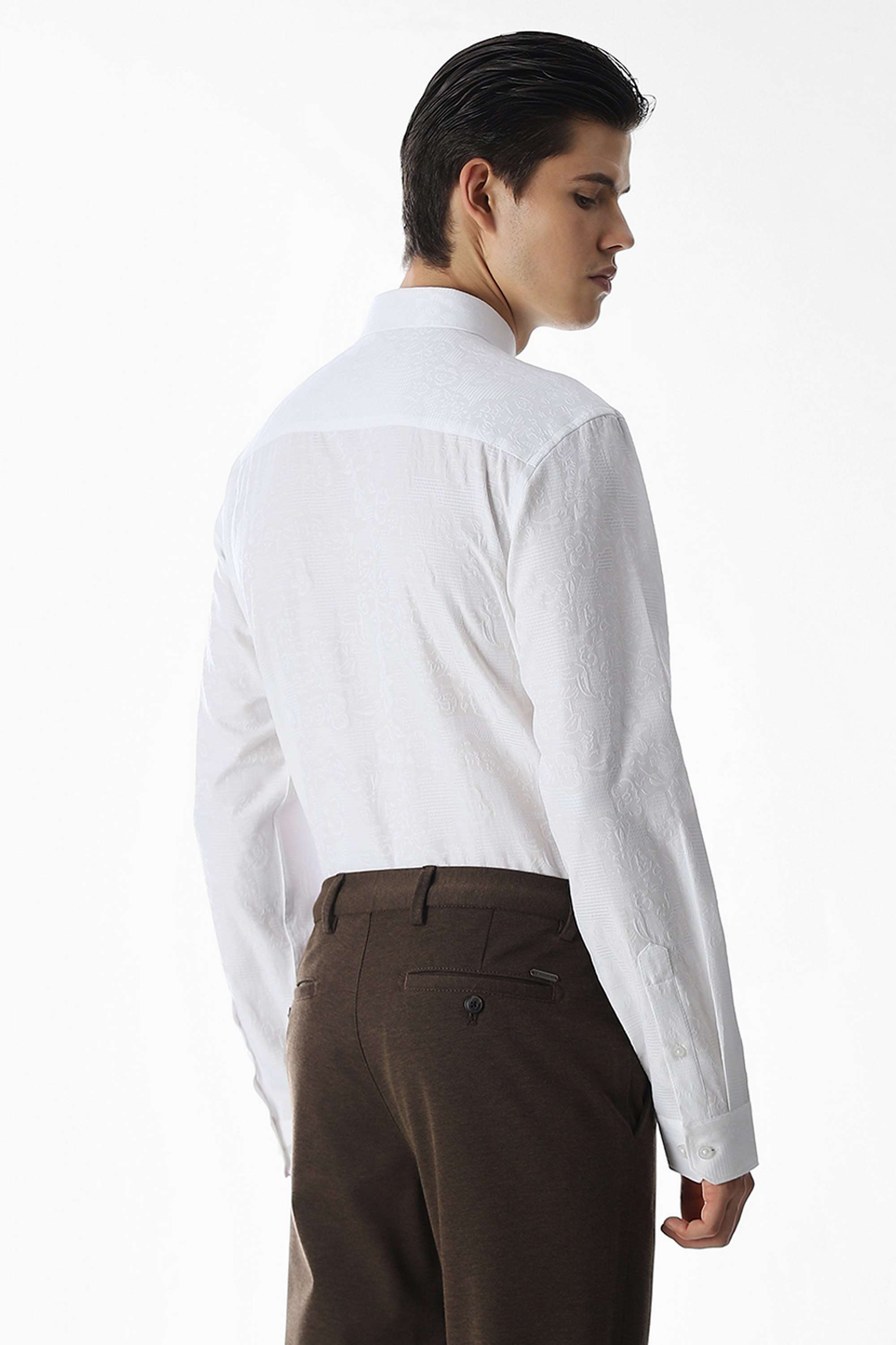 Solid-Cotton-Men-s-Casual-Wear-Shirt