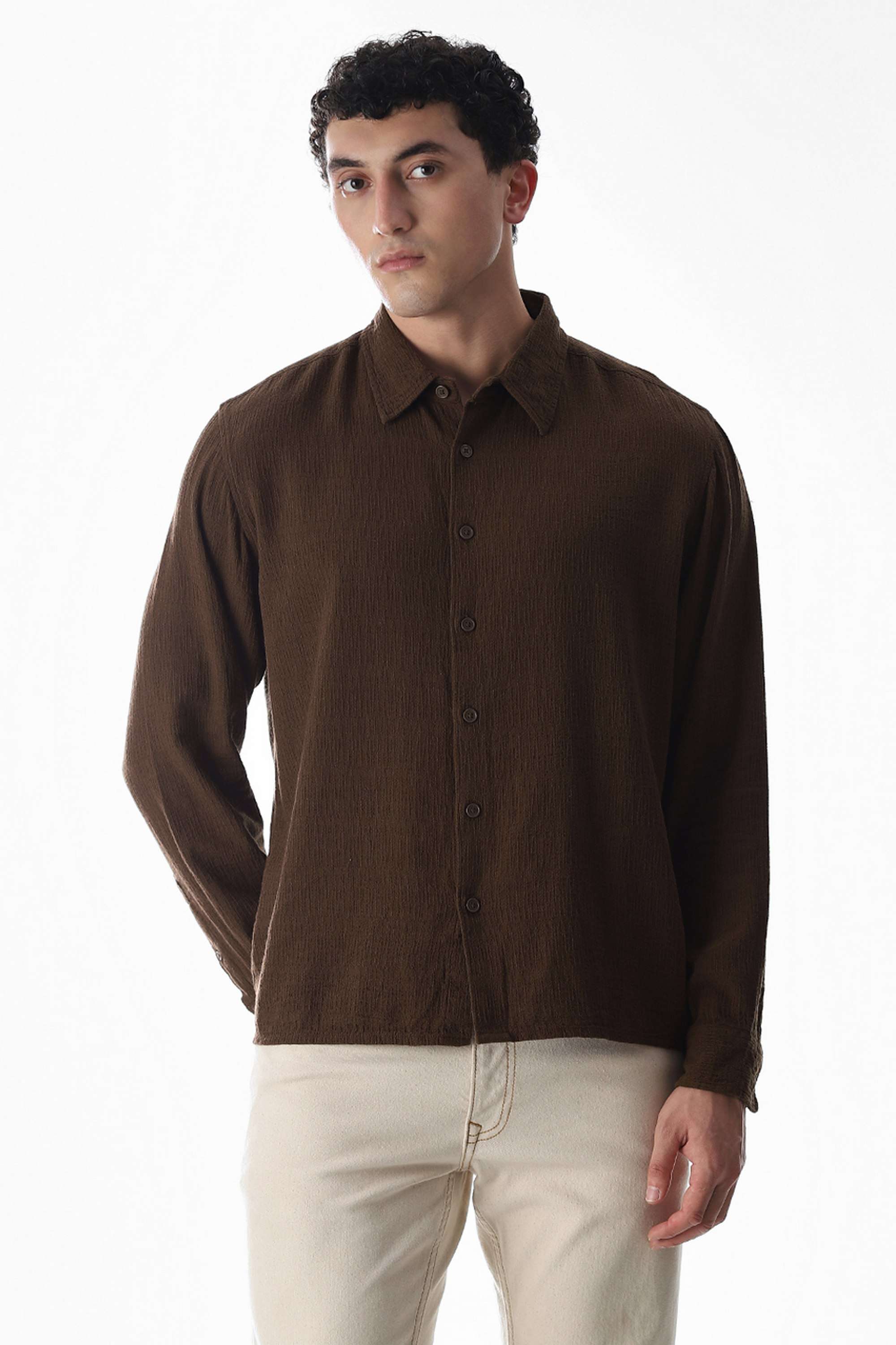 Textured-Cotton-Men-s-Shirt