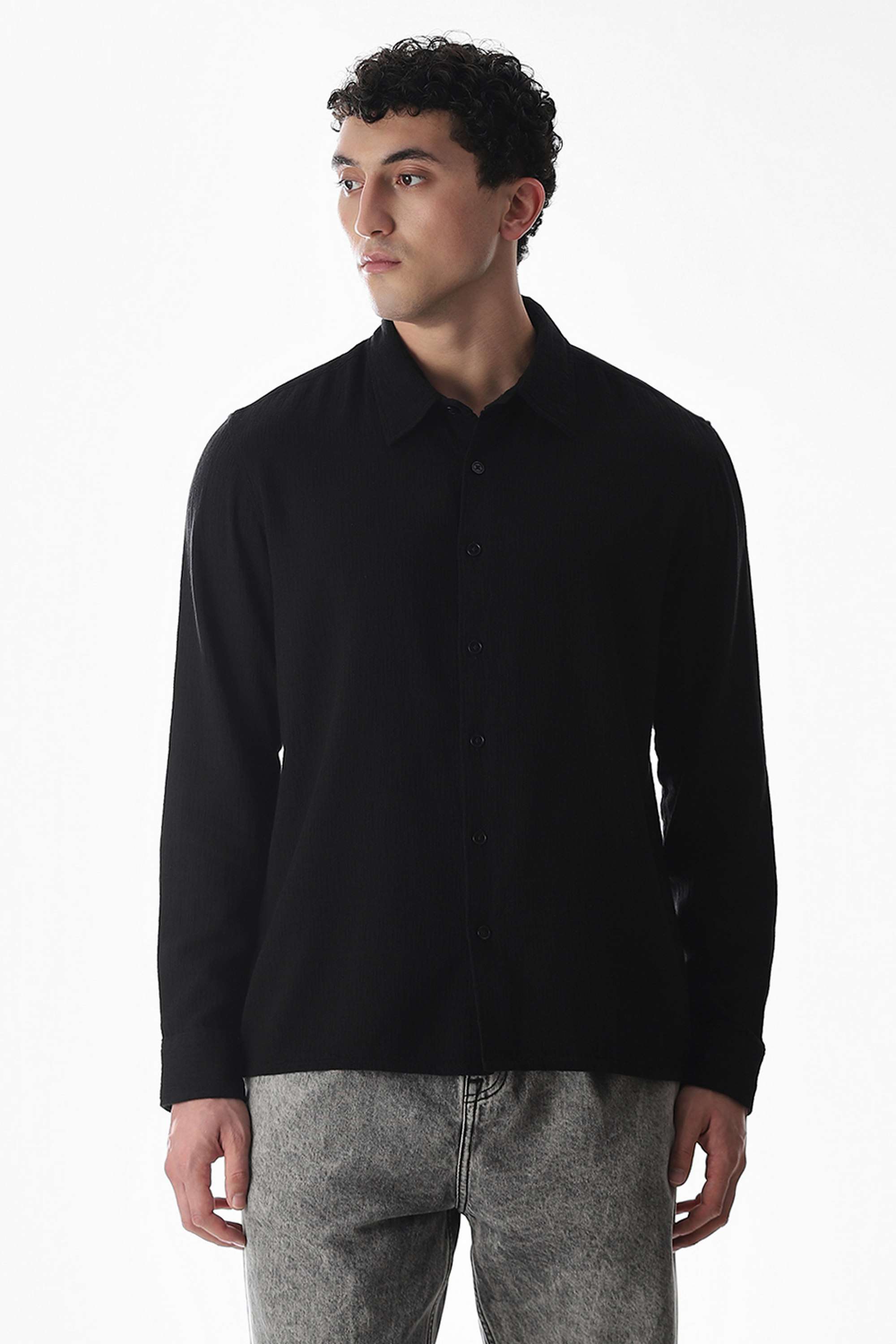 Textured-Cotton-Men-s-Shirt
