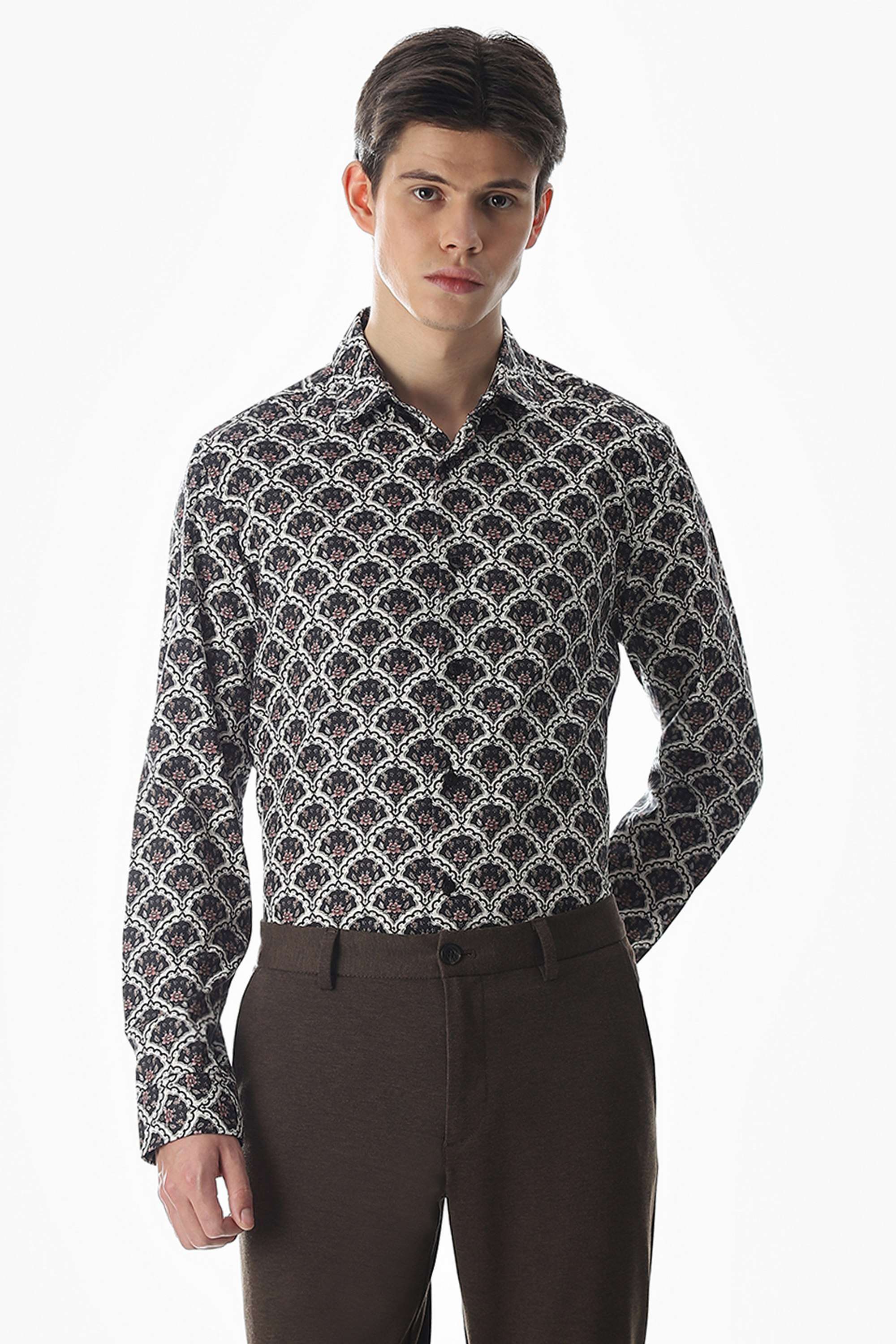 Printed-Cotton-Slim-Fit-Men-s-Shirt