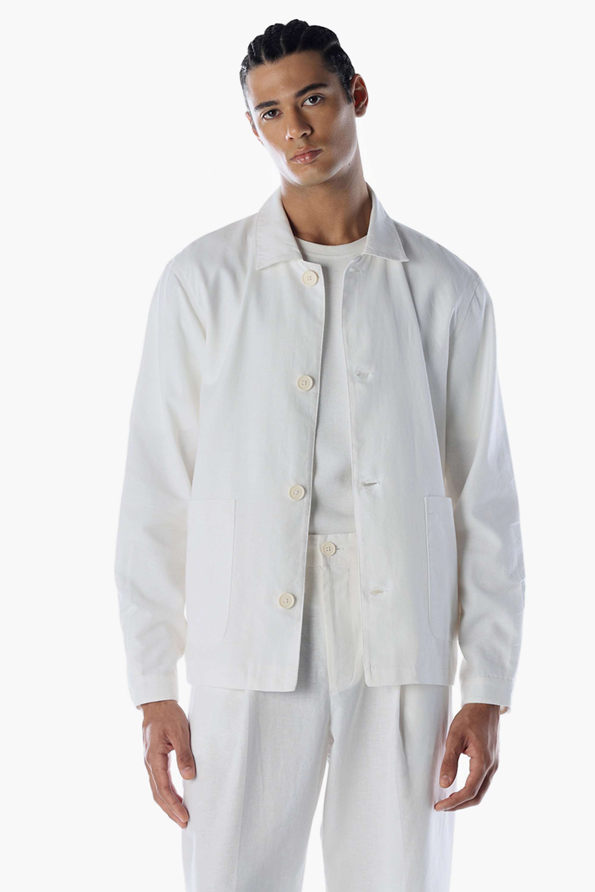 Solid-Cotton-Men-s-Shirt