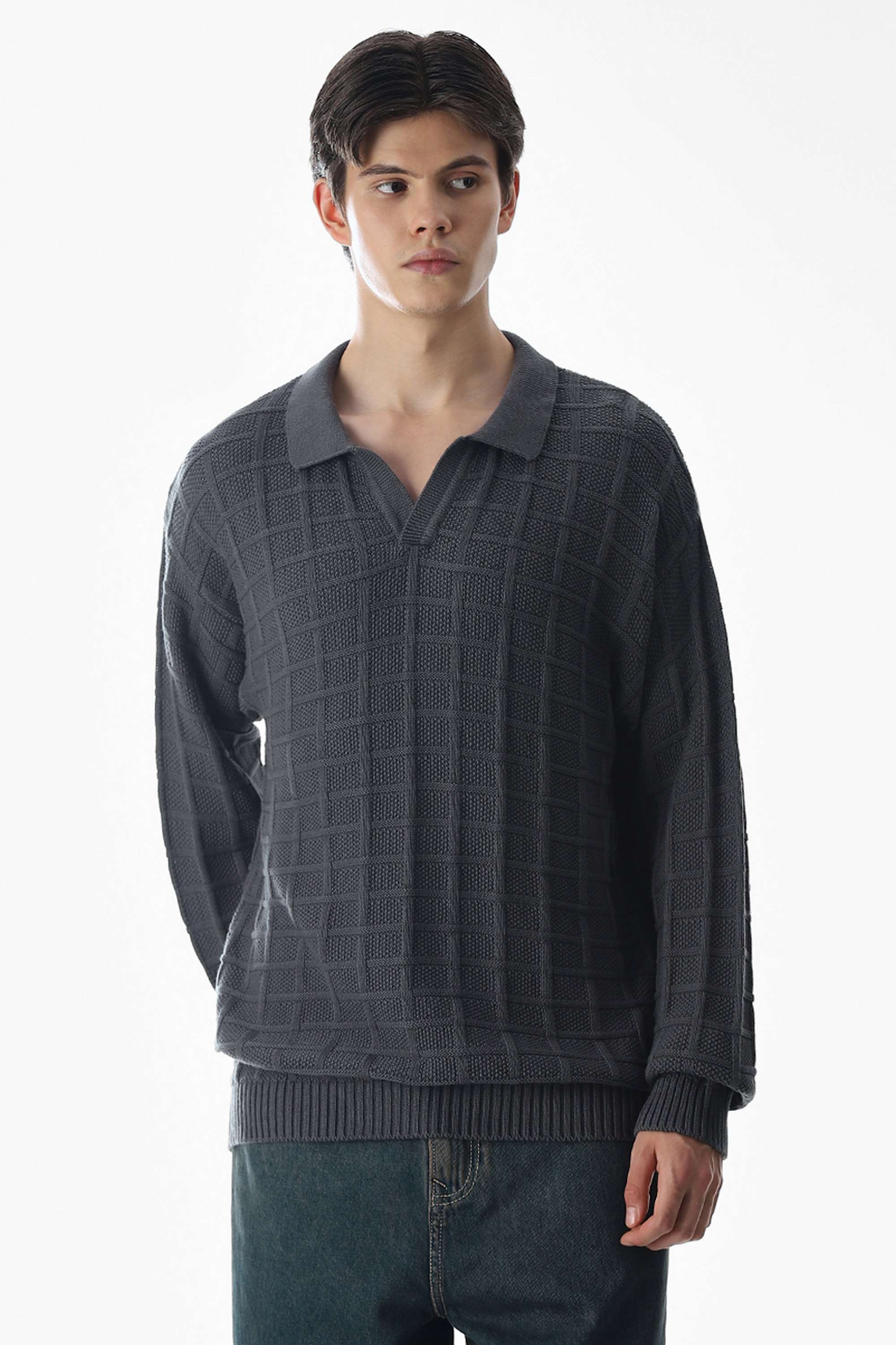 Textured-Cotton-Men-s-T-Shirt