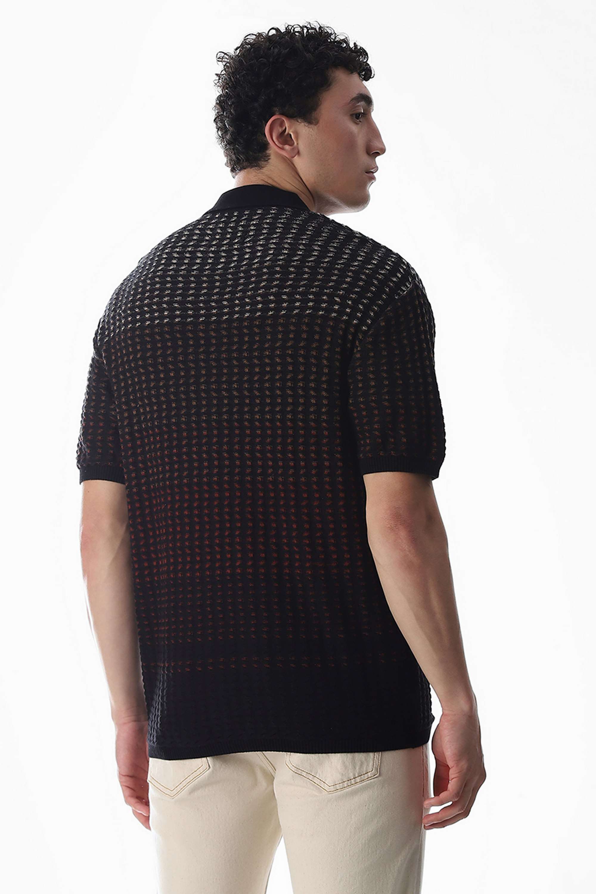 Textured-Cotton-Men-s-T-Shirt