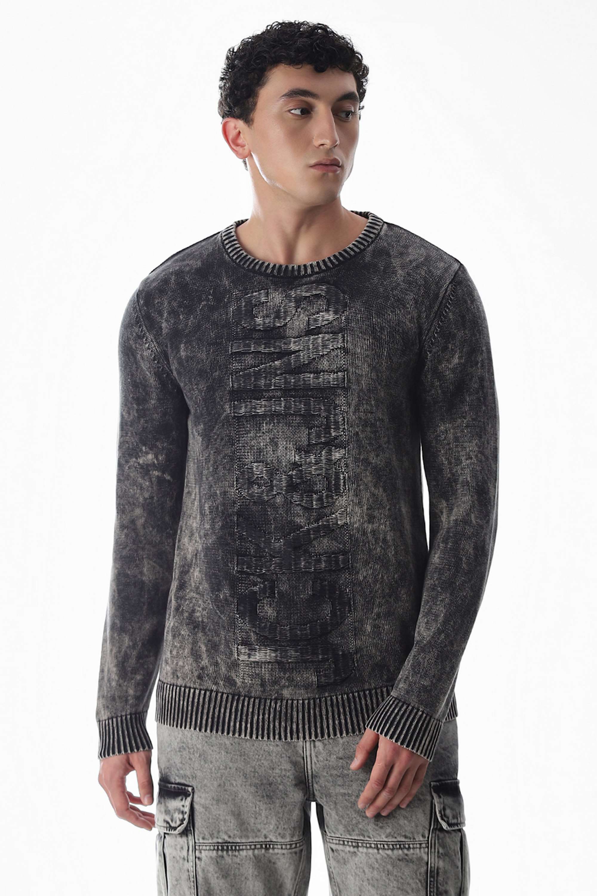 Textured-Cotton-Regular-Fit-Men-s-T-Shirt