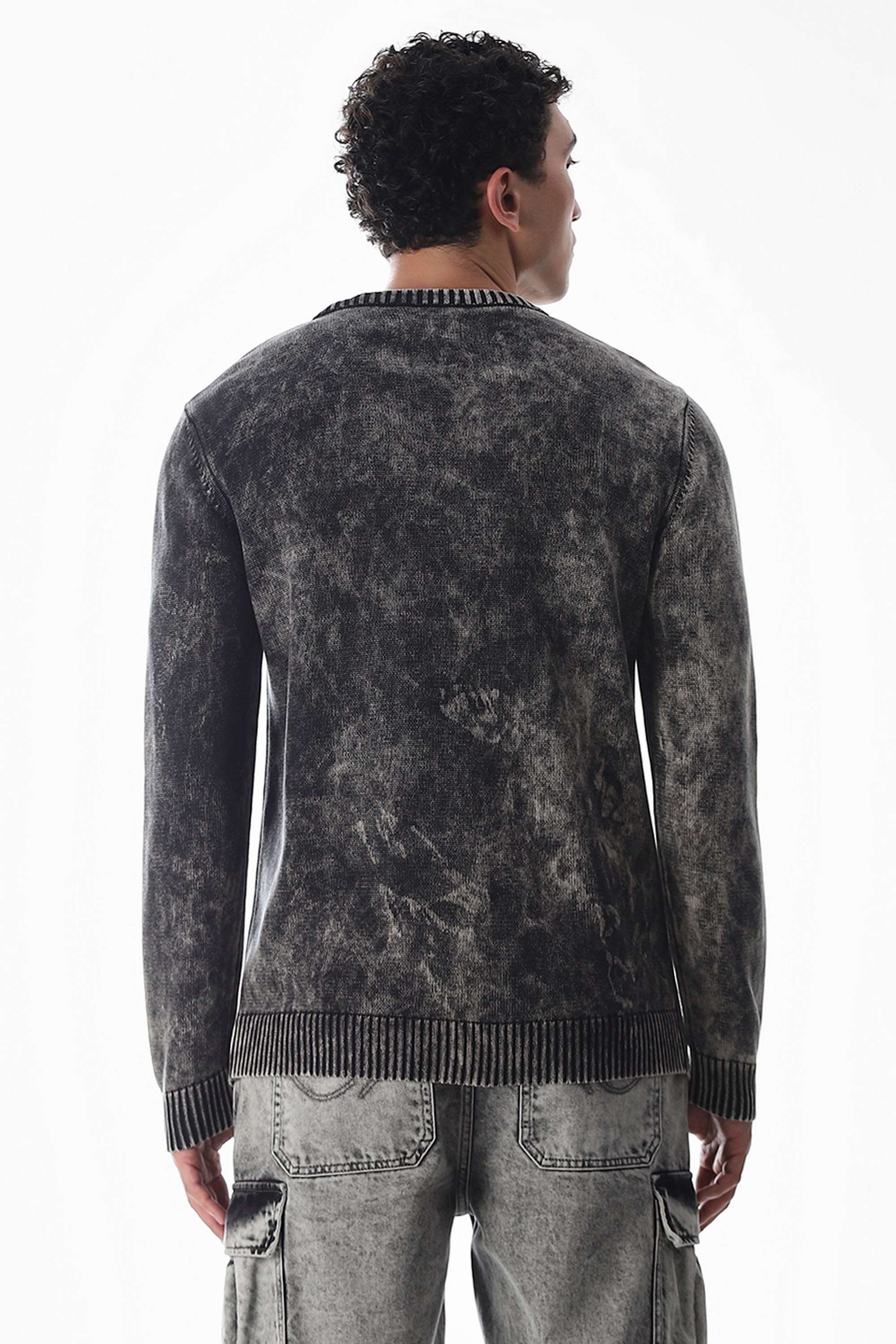 Textured-Cotton-Regular-Fit-Men-s-T-Shirt