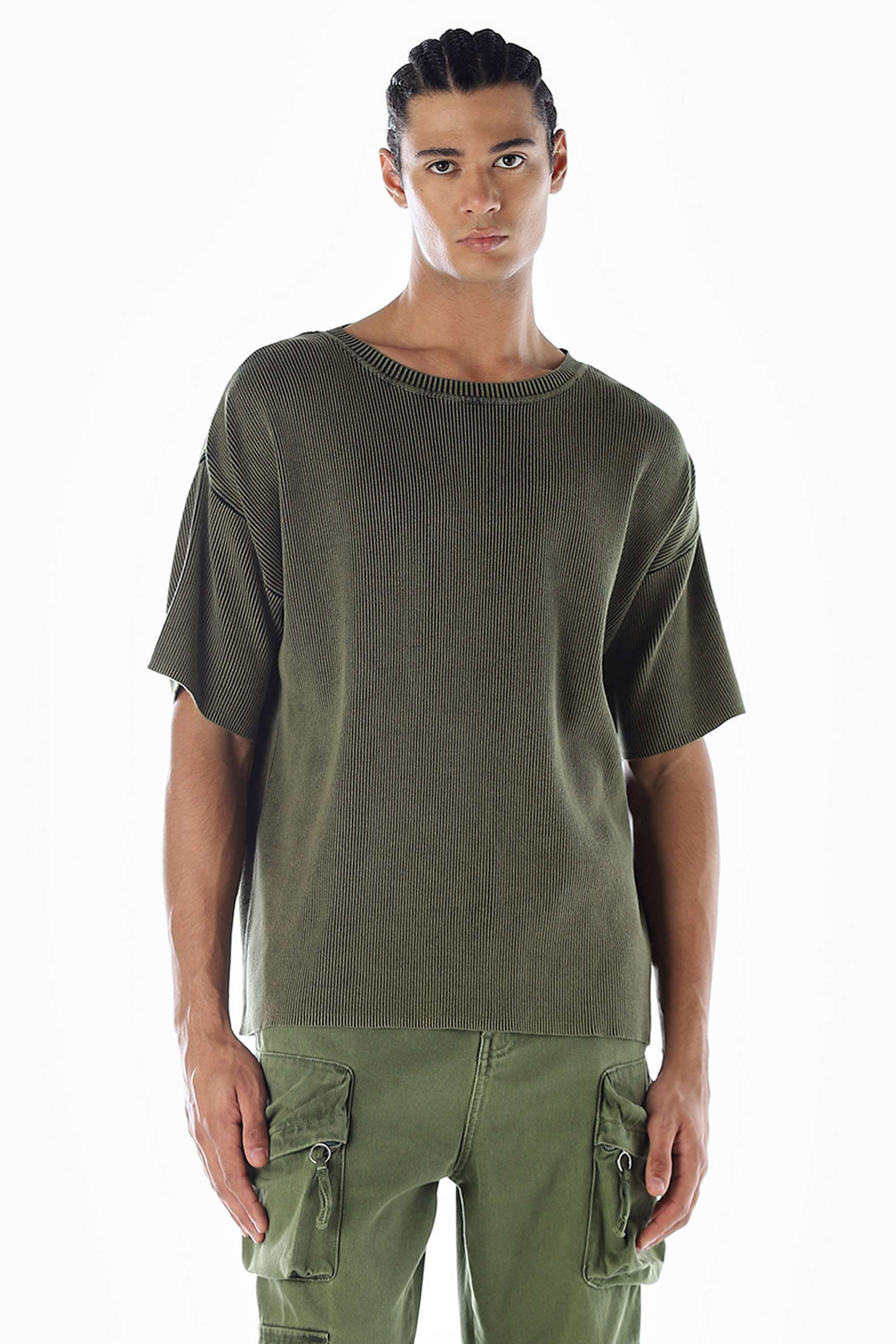 Solid-Cotton-Men-s-T-Shirt