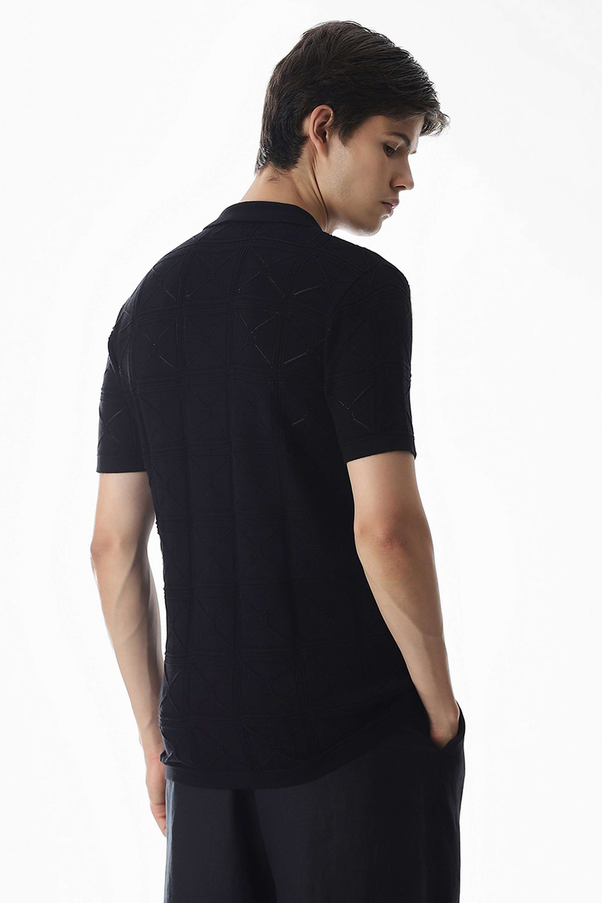 Textured-Cotton-Regular-Fit-Men-s-T-Shirt