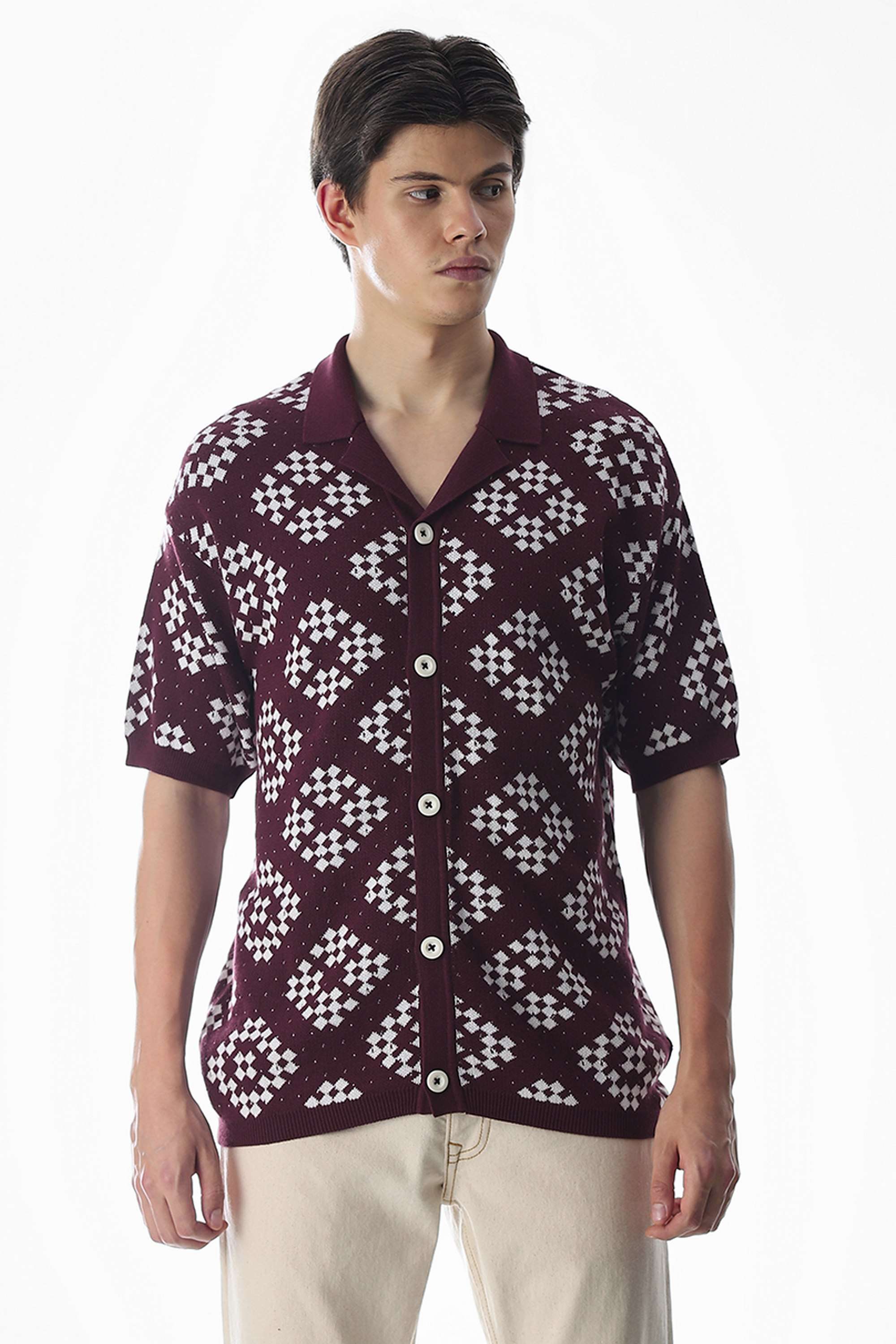 Textured-Cotton-Men-s-T-Shirt