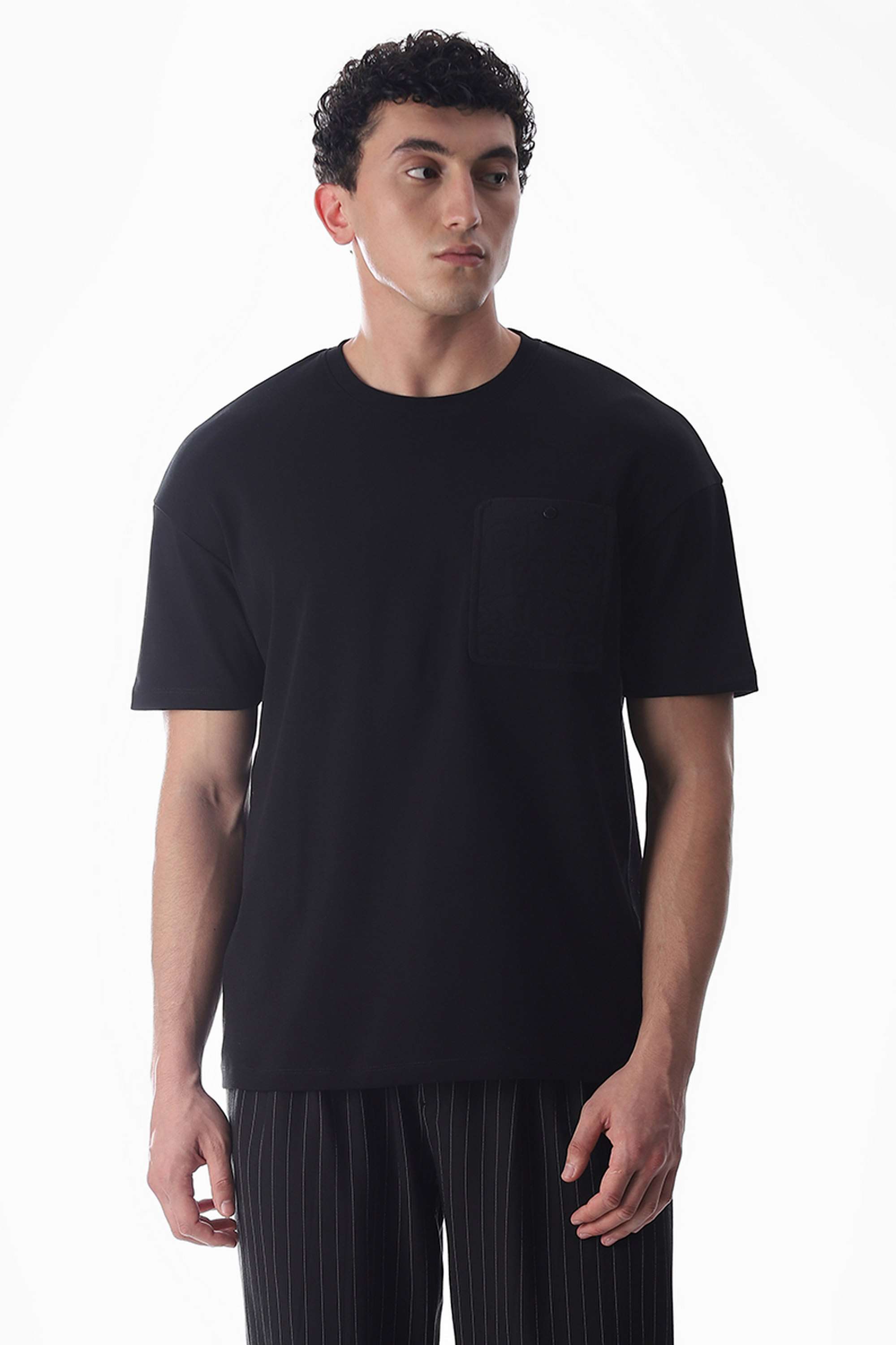 Solid-Cotton-Men-s-T-Shirt