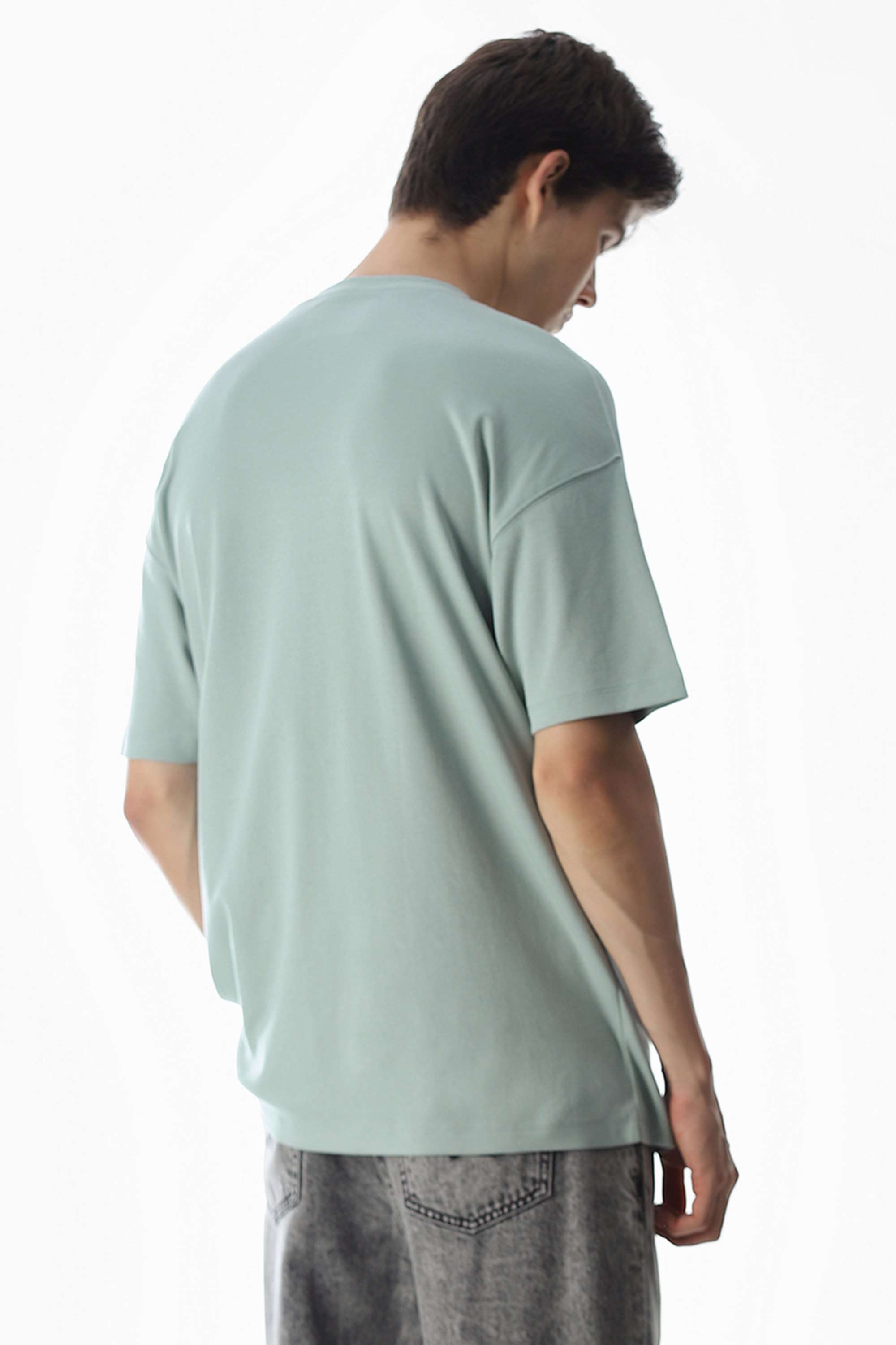 Solid-Cotton-Men-s-T-Shirt