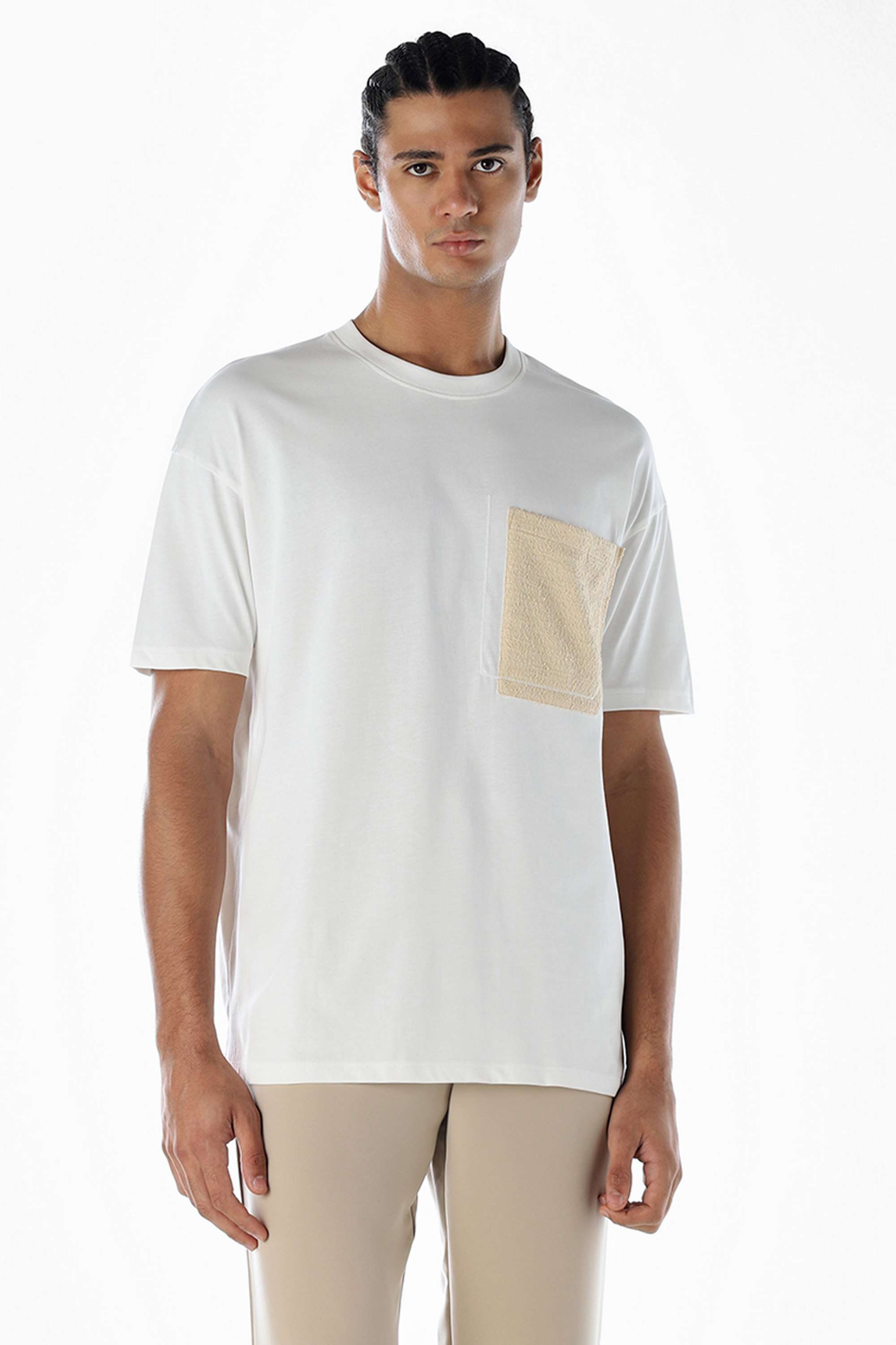 Solid-Cotton-Men-s-T-Shirt