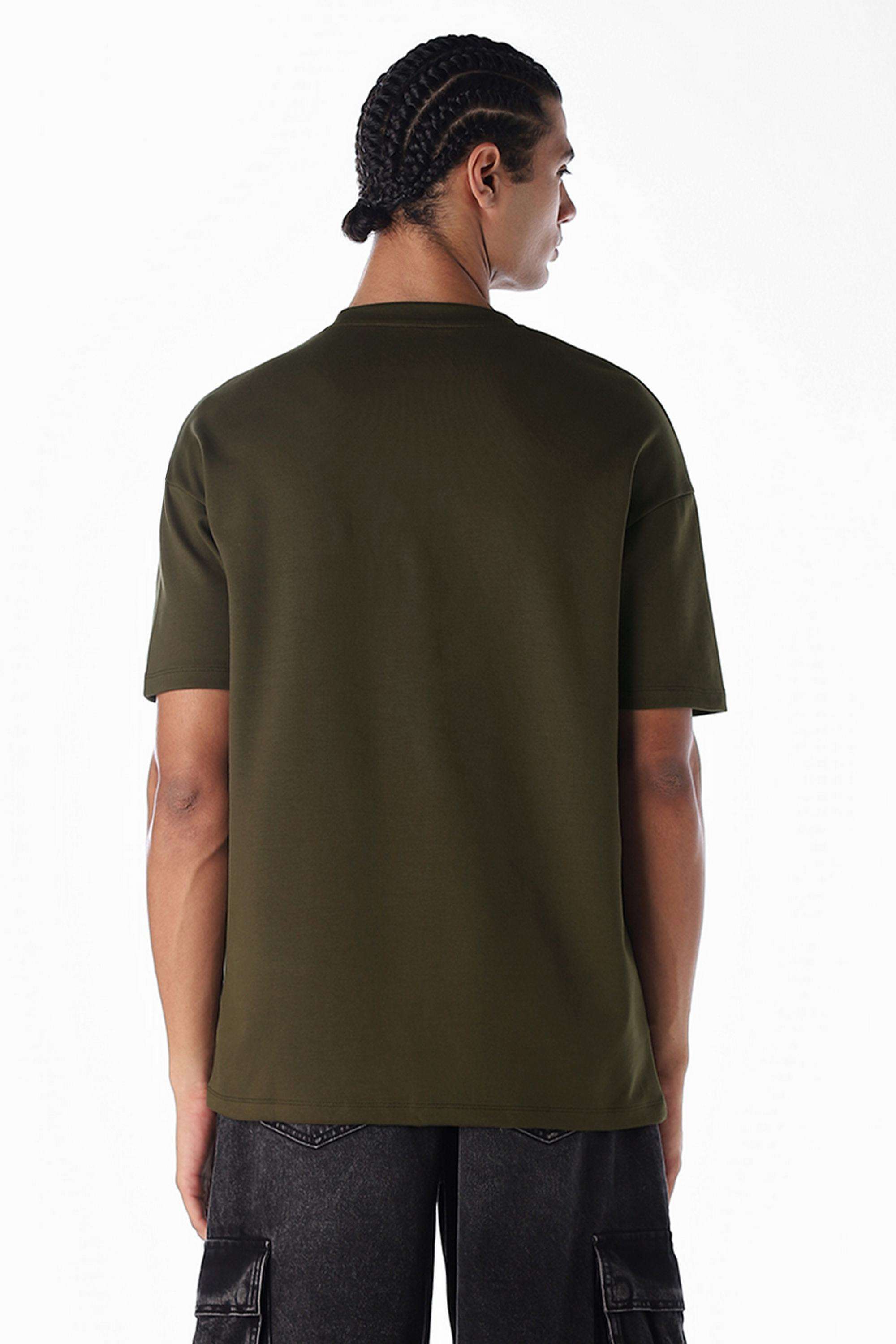 Solid-Cotton-Relaxed-Fit-Men-s-T-Shirt