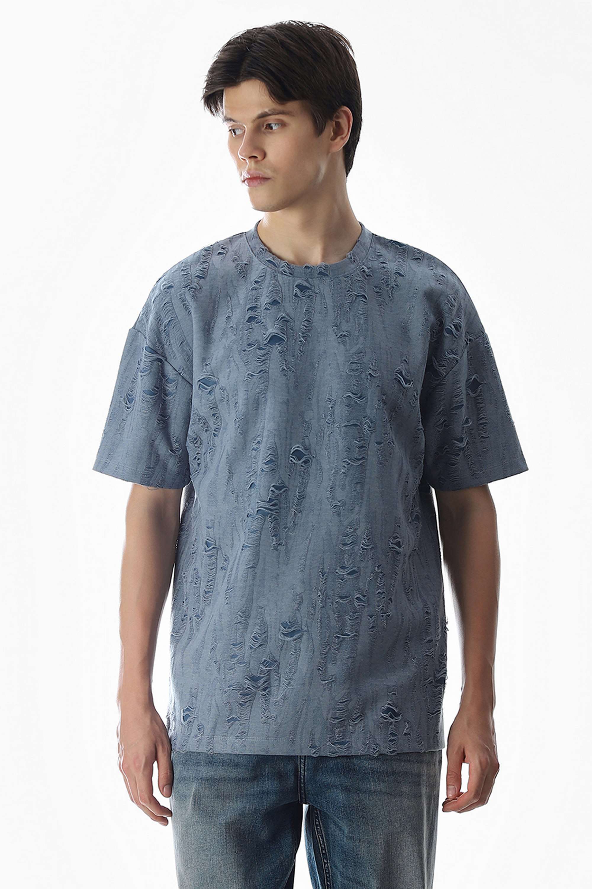 Solid-Polyester-Men-s-T-Shirt