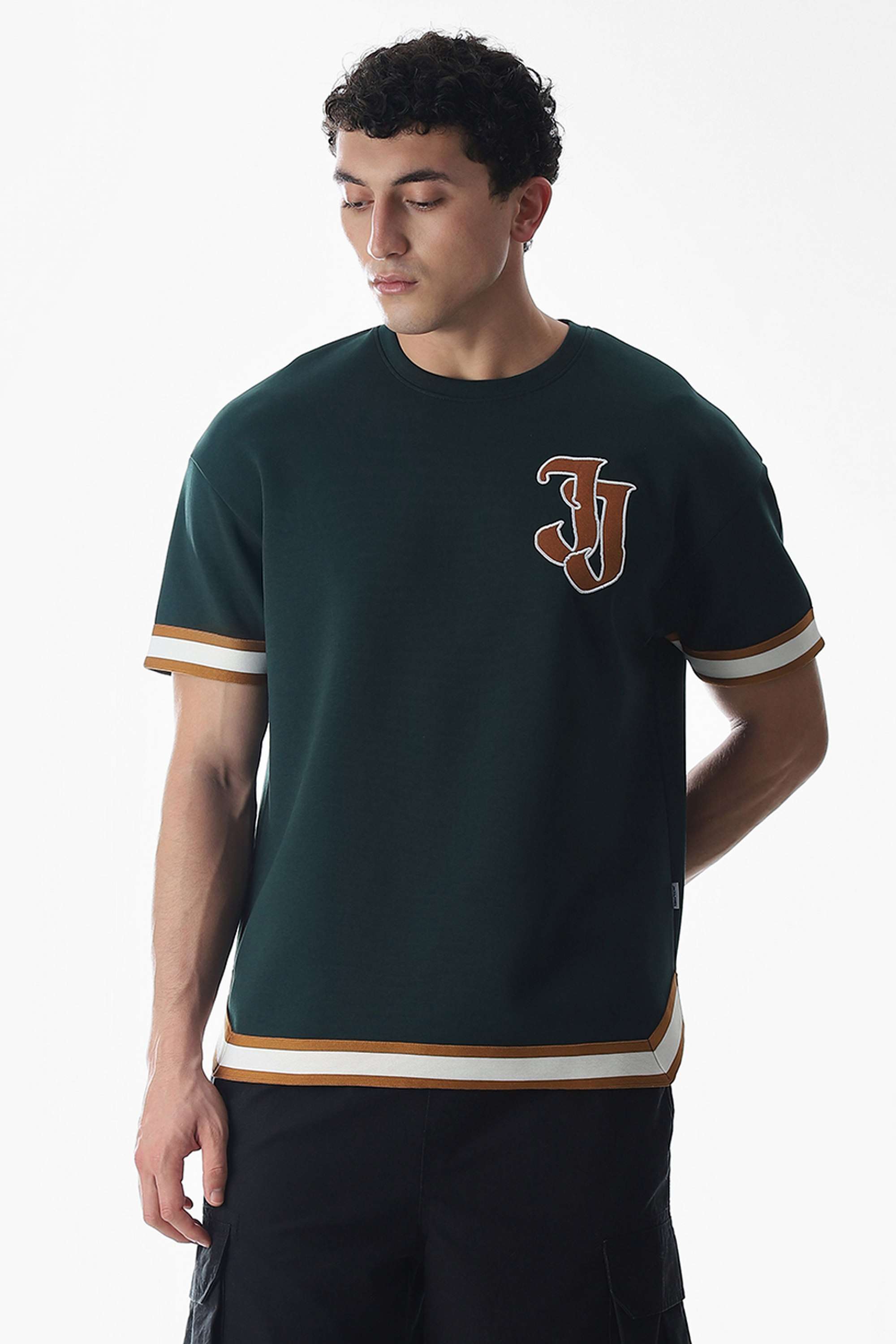 Solid-Polyester-Men-s-T-Shirt