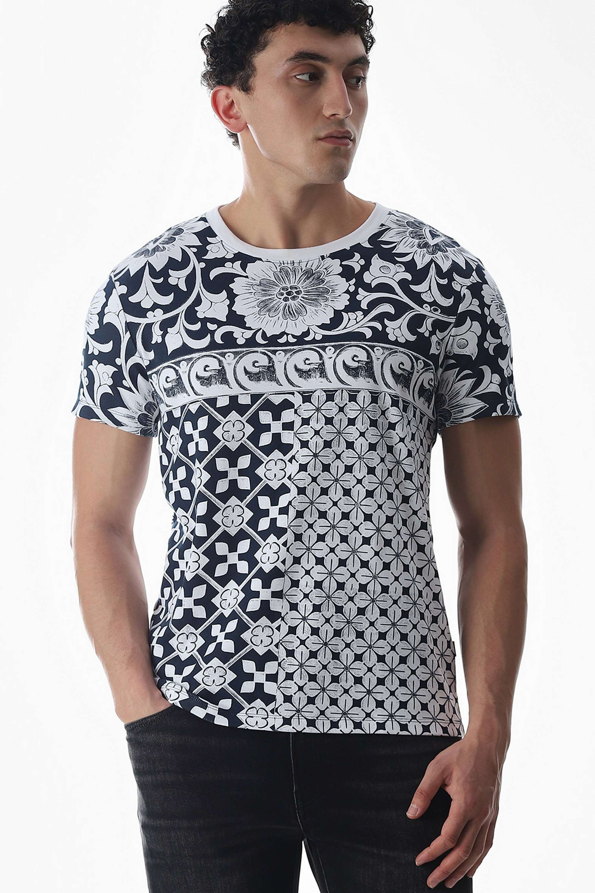 Printed-Cotton-Round-Neck-Men-s-T-Shirt