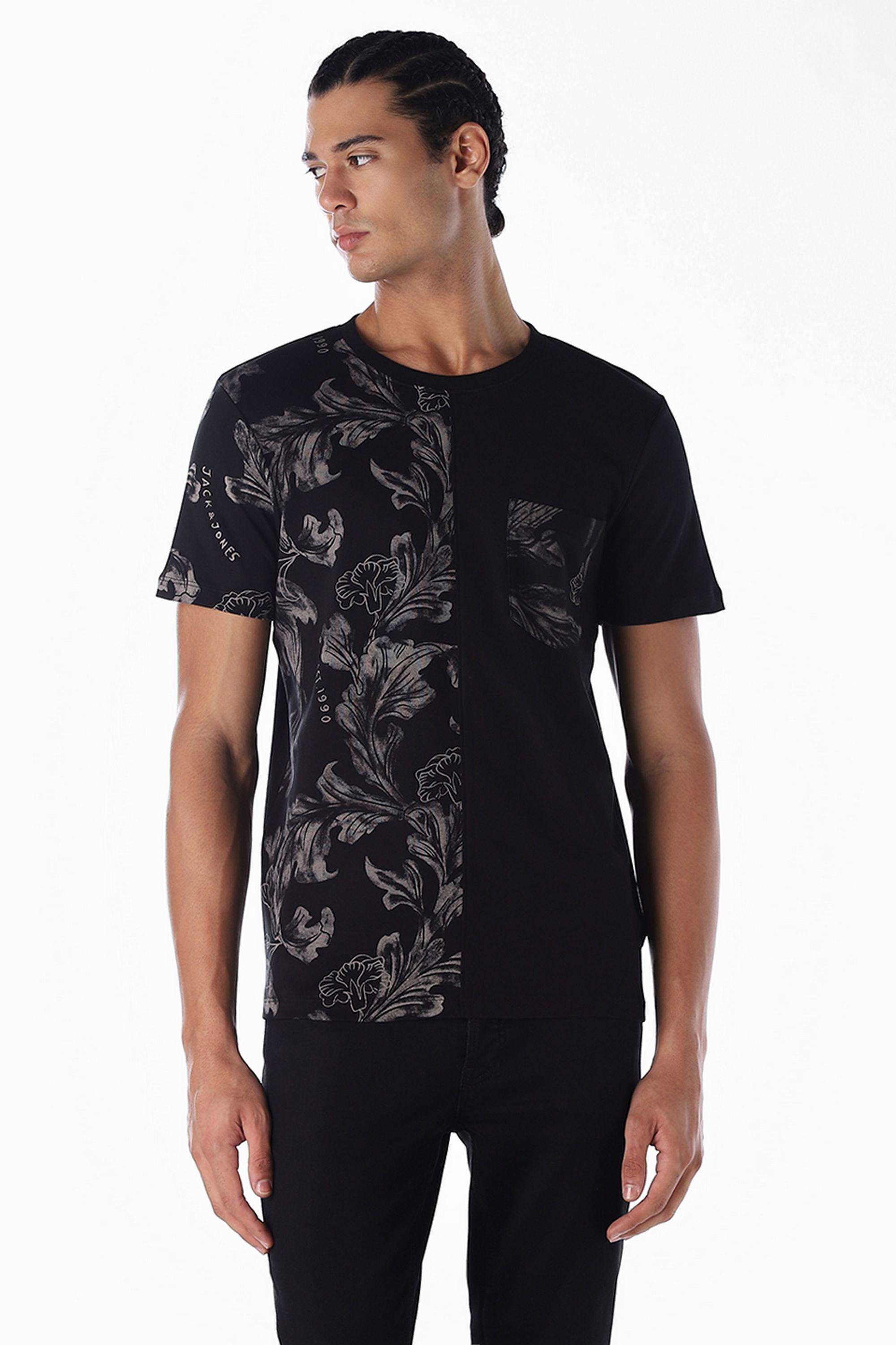 Solid-Cotton-Regular-Fit-Men-s-T-Shirt