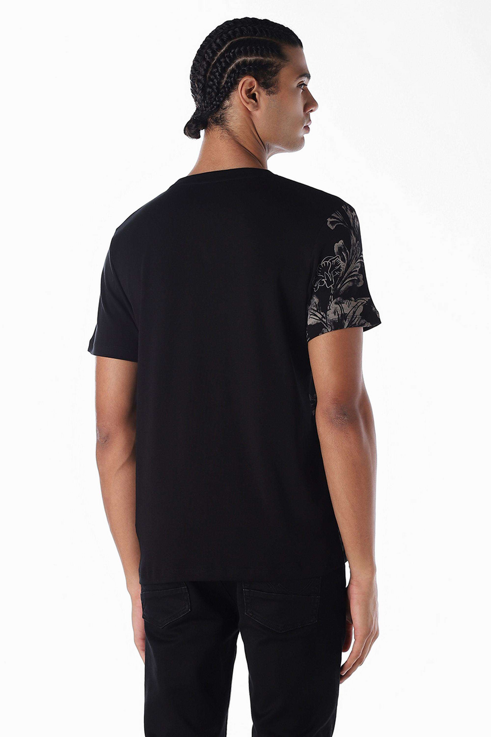 Solid-Cotton-Regular-Fit-Men-s-T-Shirt