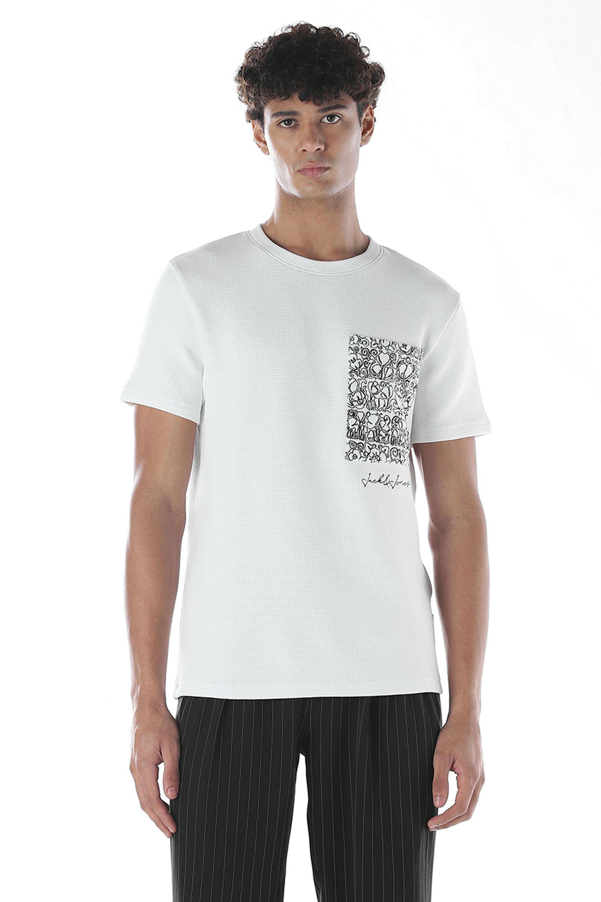 Solid-Cotton-Regular-Fit-Men-s-T-Shirt